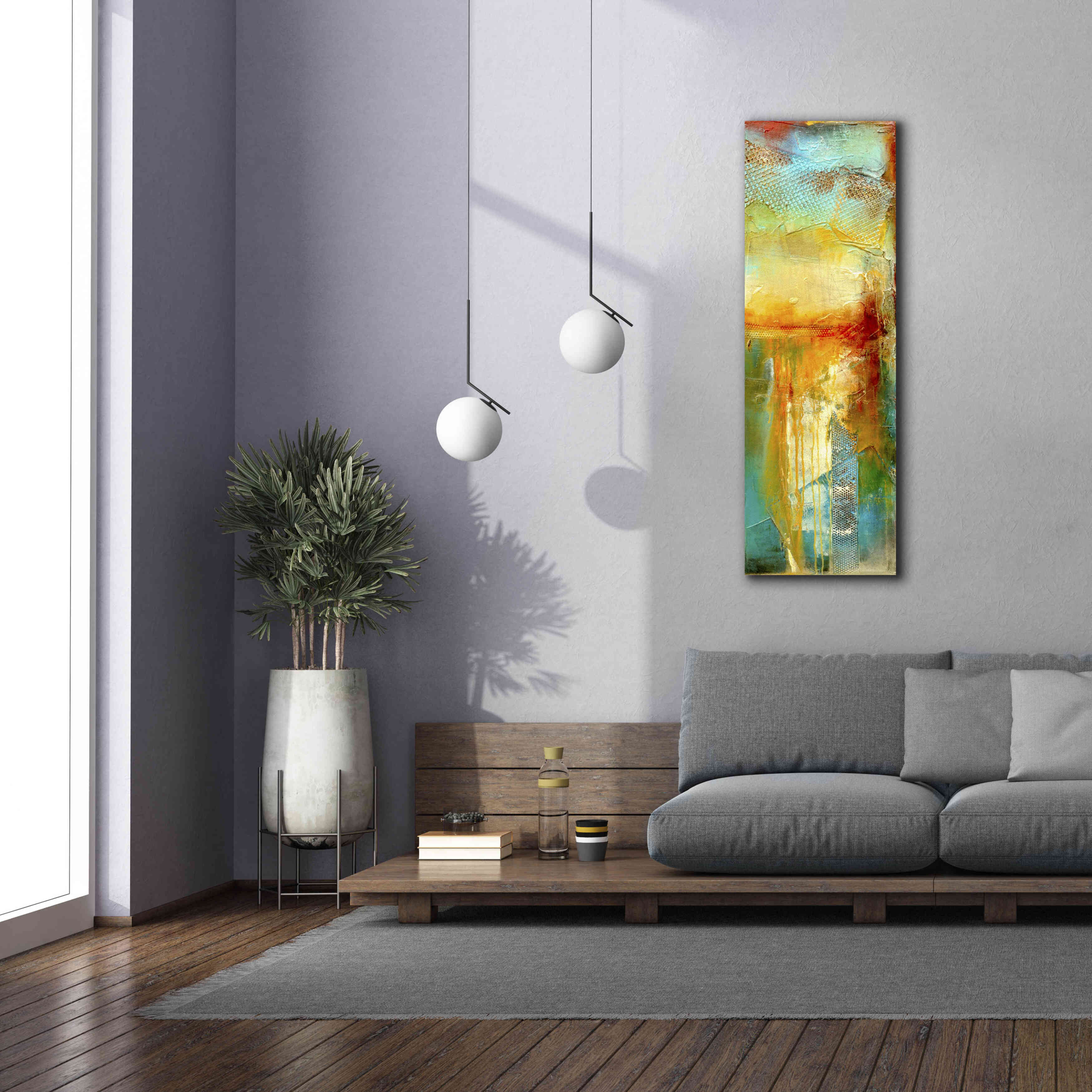 'Urban Decay III' by Erin Ashley, Giclee Canvas Wall Art,20 x 60