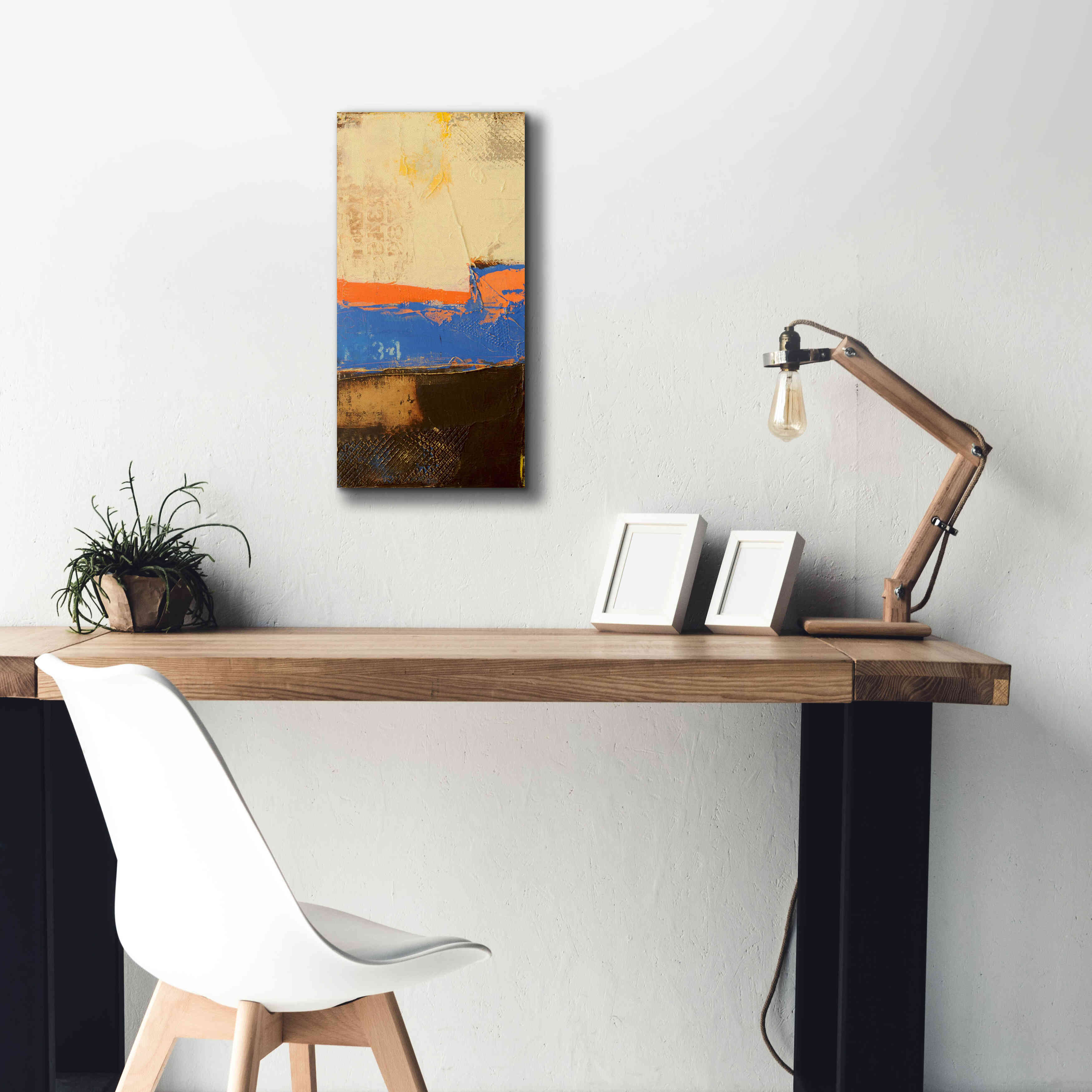 'Urban District I' by Erin Ashley, Giclee Canvas Wall Art,12 x 24
