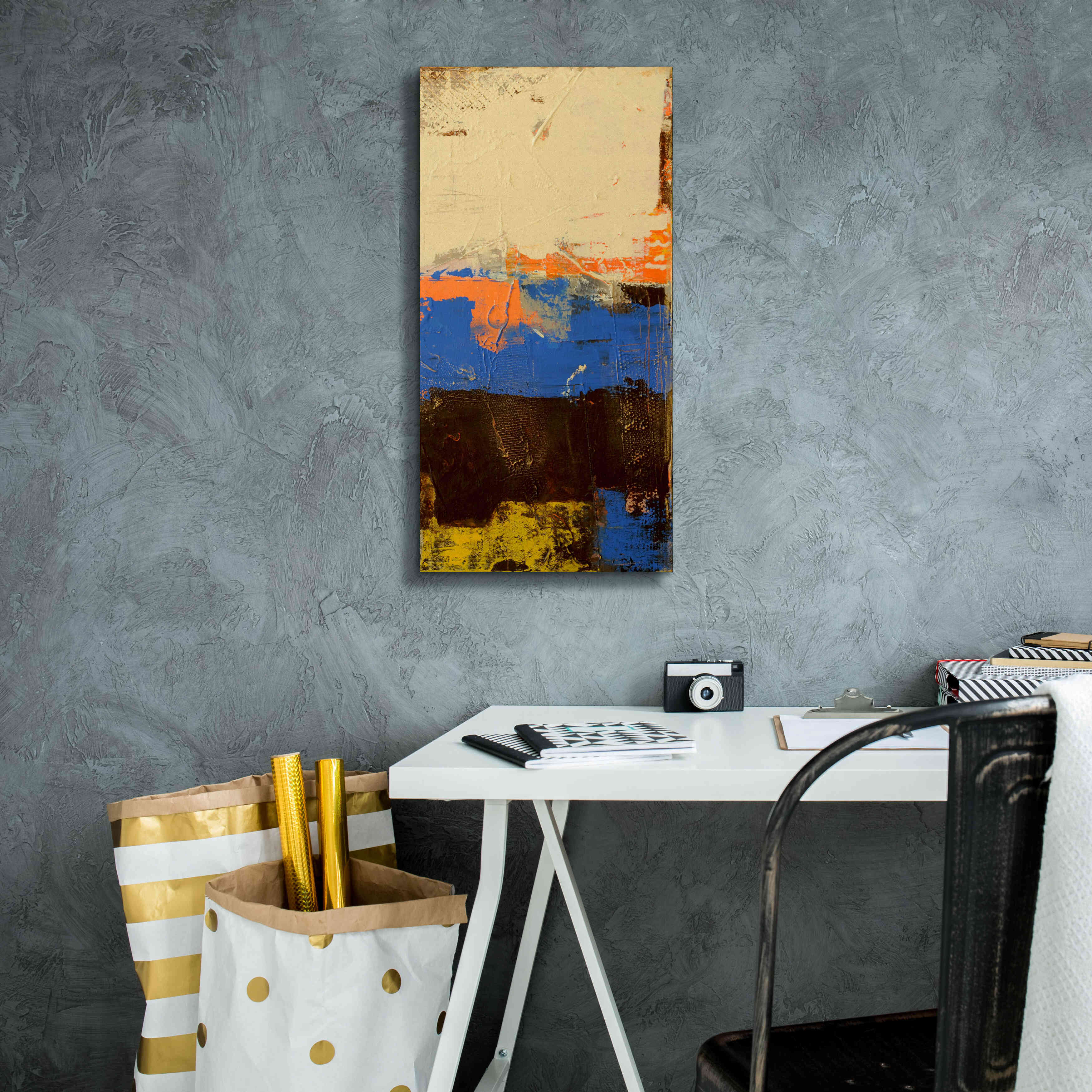 'Urban District II' by Erin Ashley, Giclee Canvas Wall Art,12 x 24