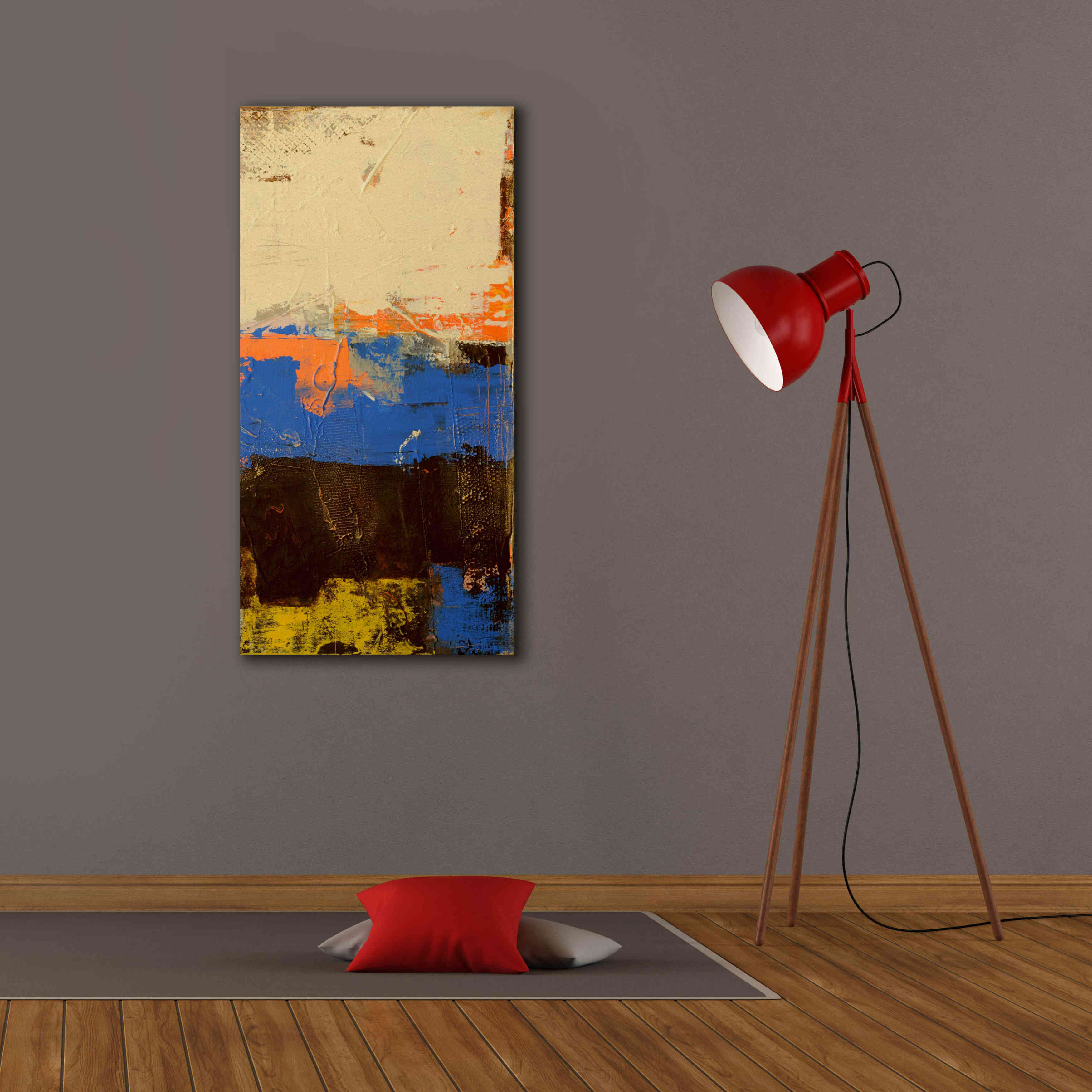 'Urban District II' by Erin Ashley, Giclee Canvas Wall Art,20 x 40