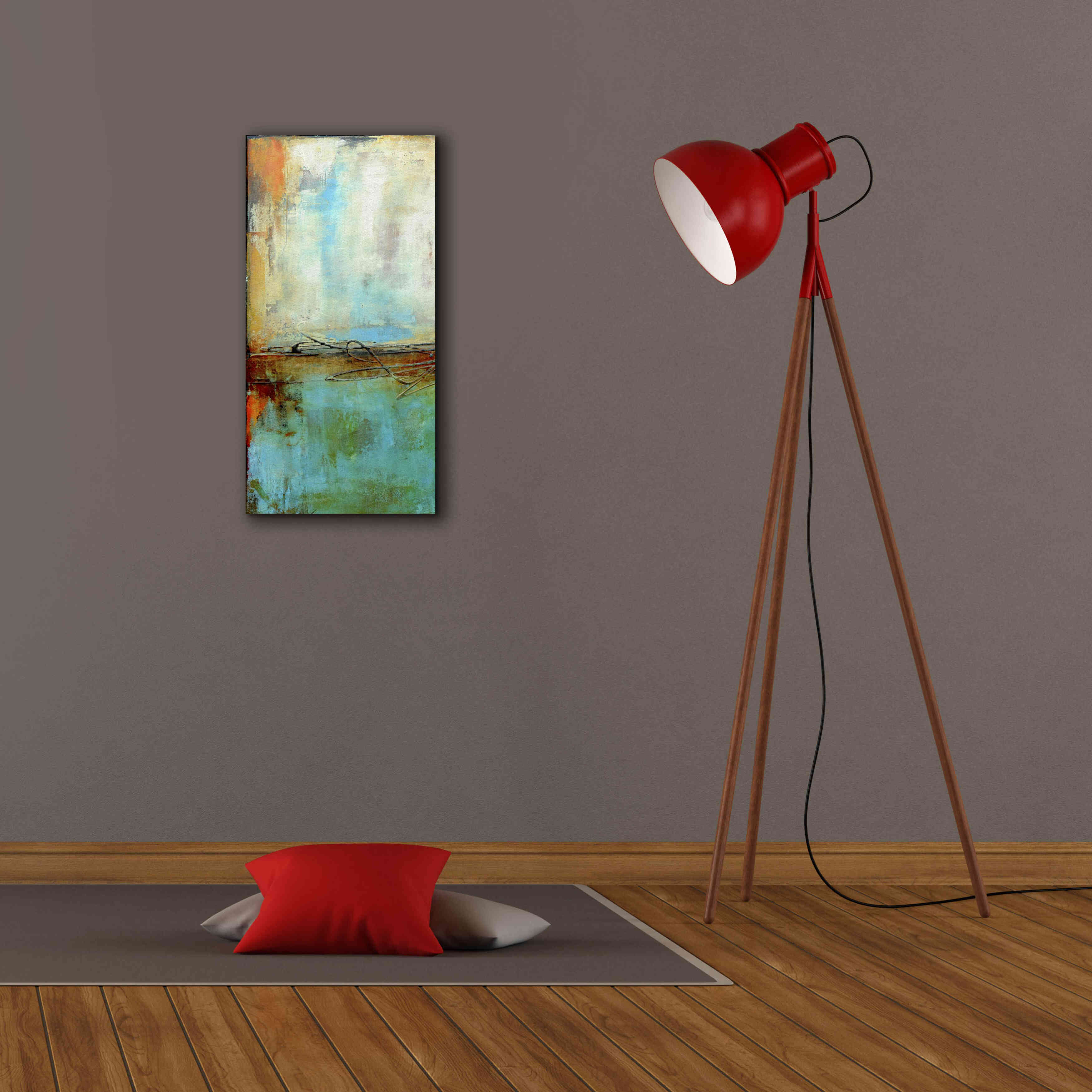 'Urban East IV' by Erin Ashley, Giclee Canvas Wall Art,12 x 24