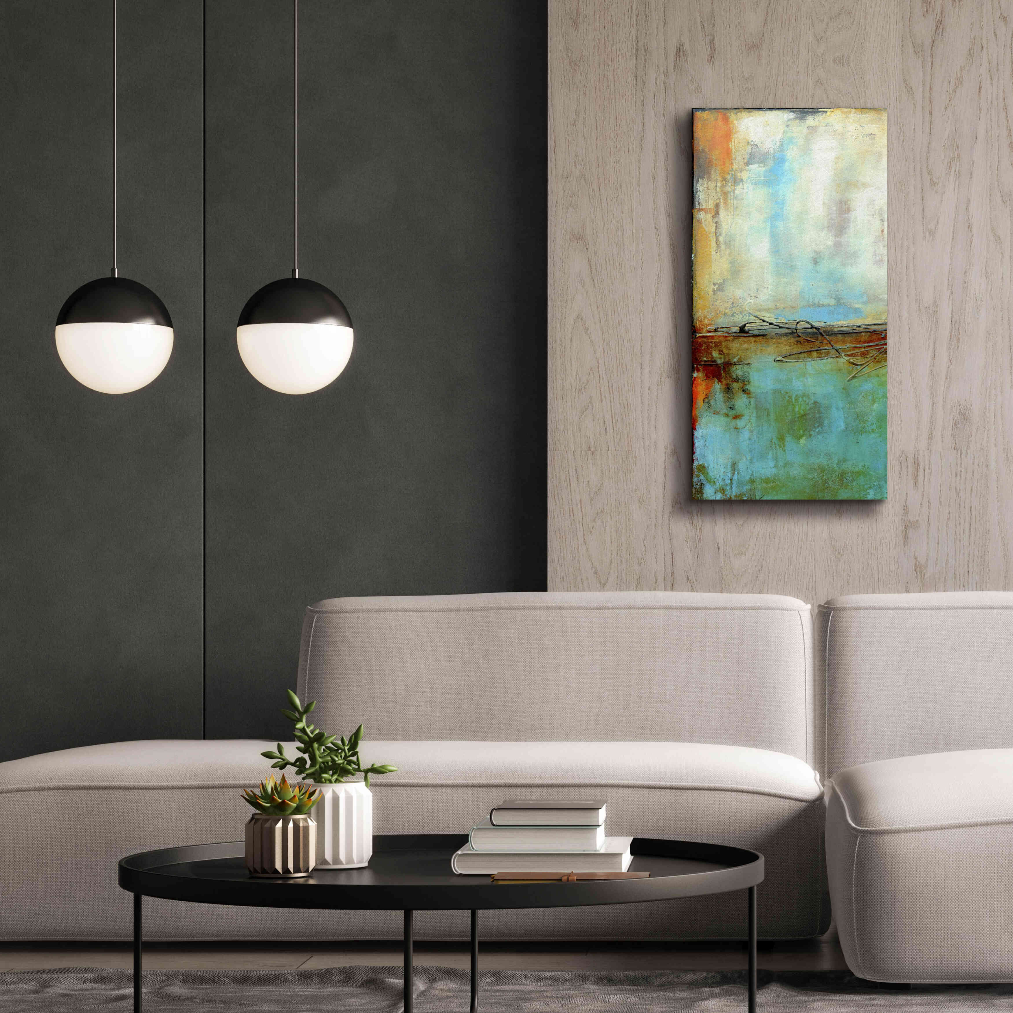 'Urban East IV' by Erin Ashley, Giclee Canvas Wall Art,20 x 40
