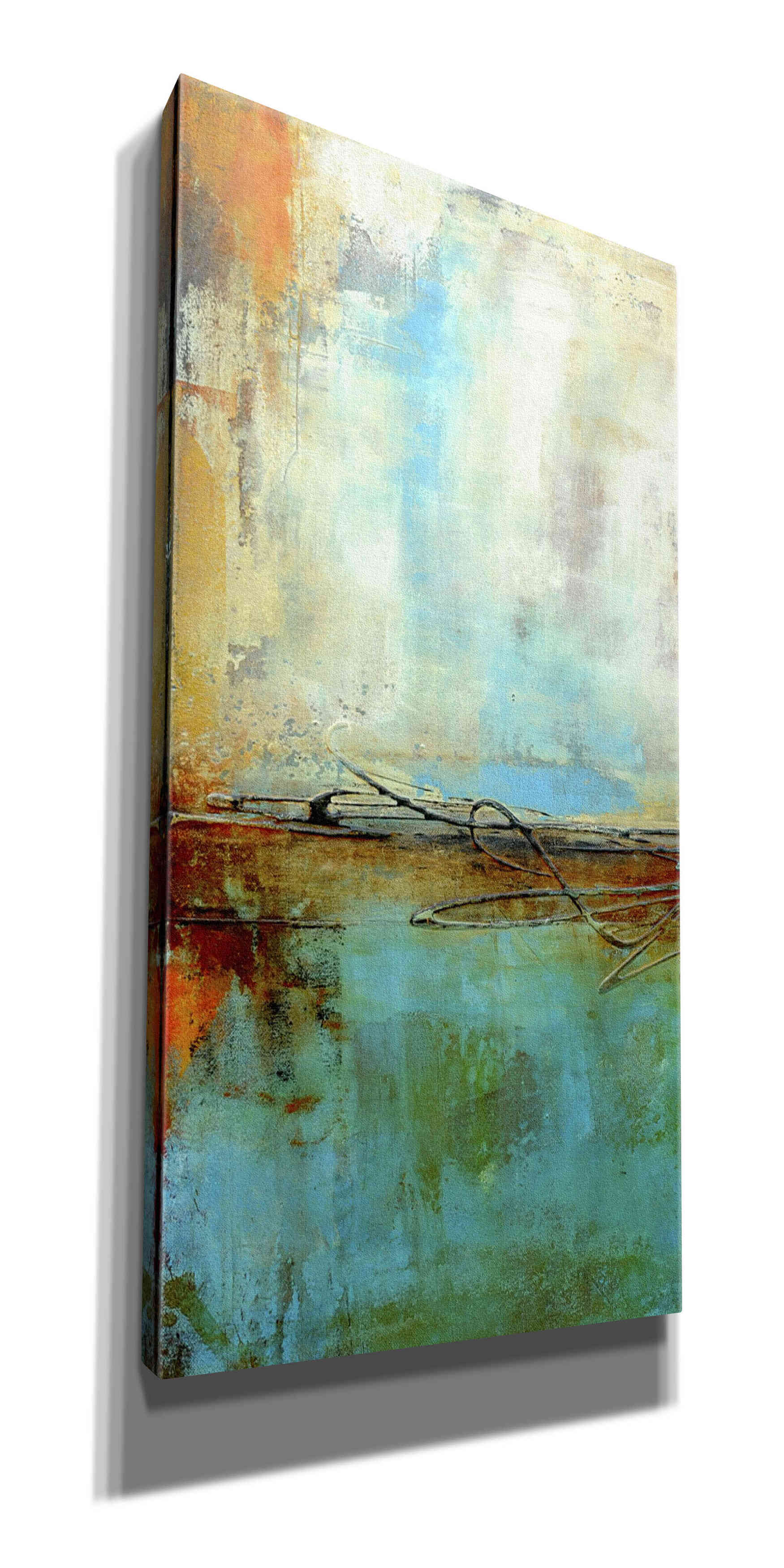 'Urban East IV' by Erin Ashley, Giclee Canvas Wall Art