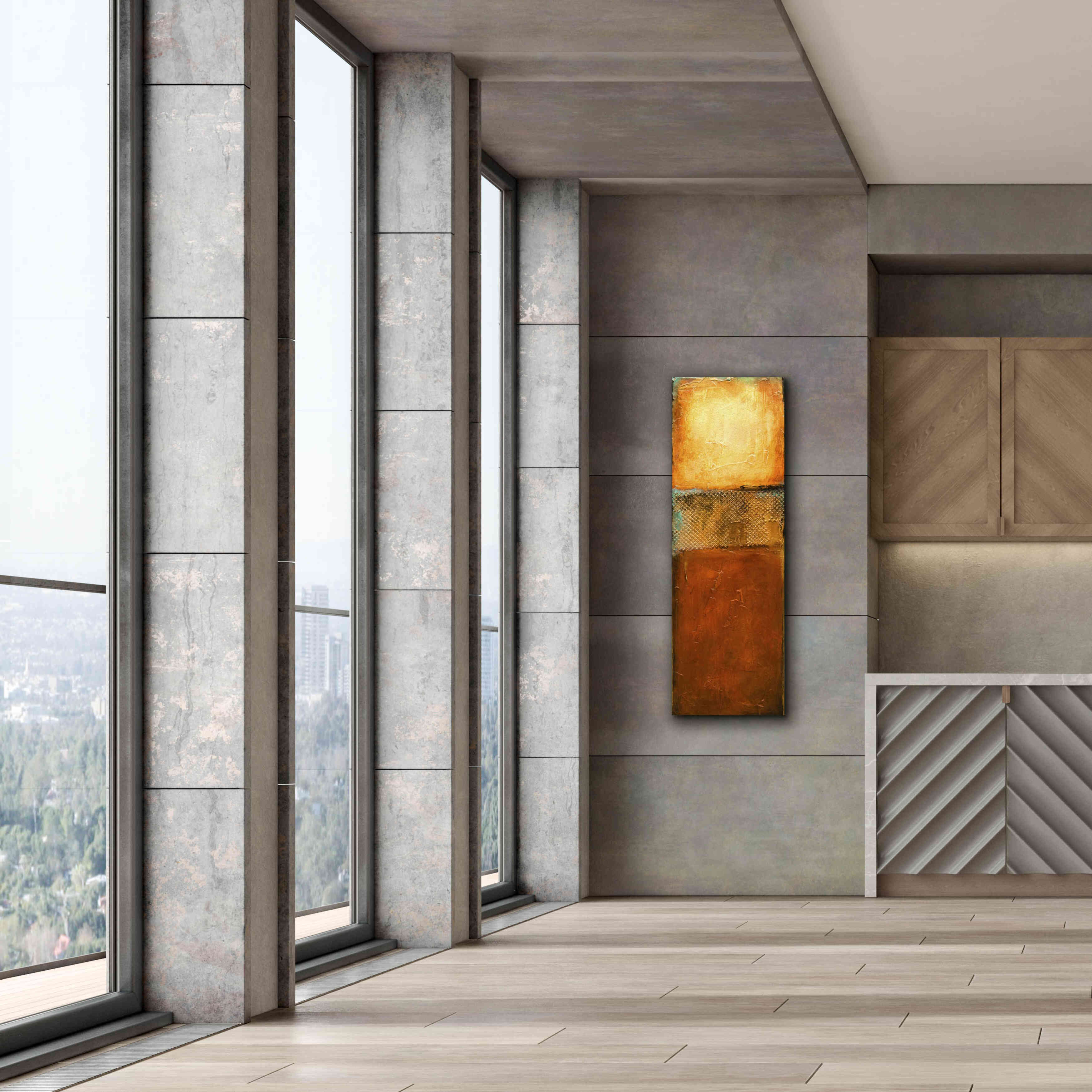 'Urban Zen I' by Erin Ashley, Giclee Canvas Wall Art,20 x 60