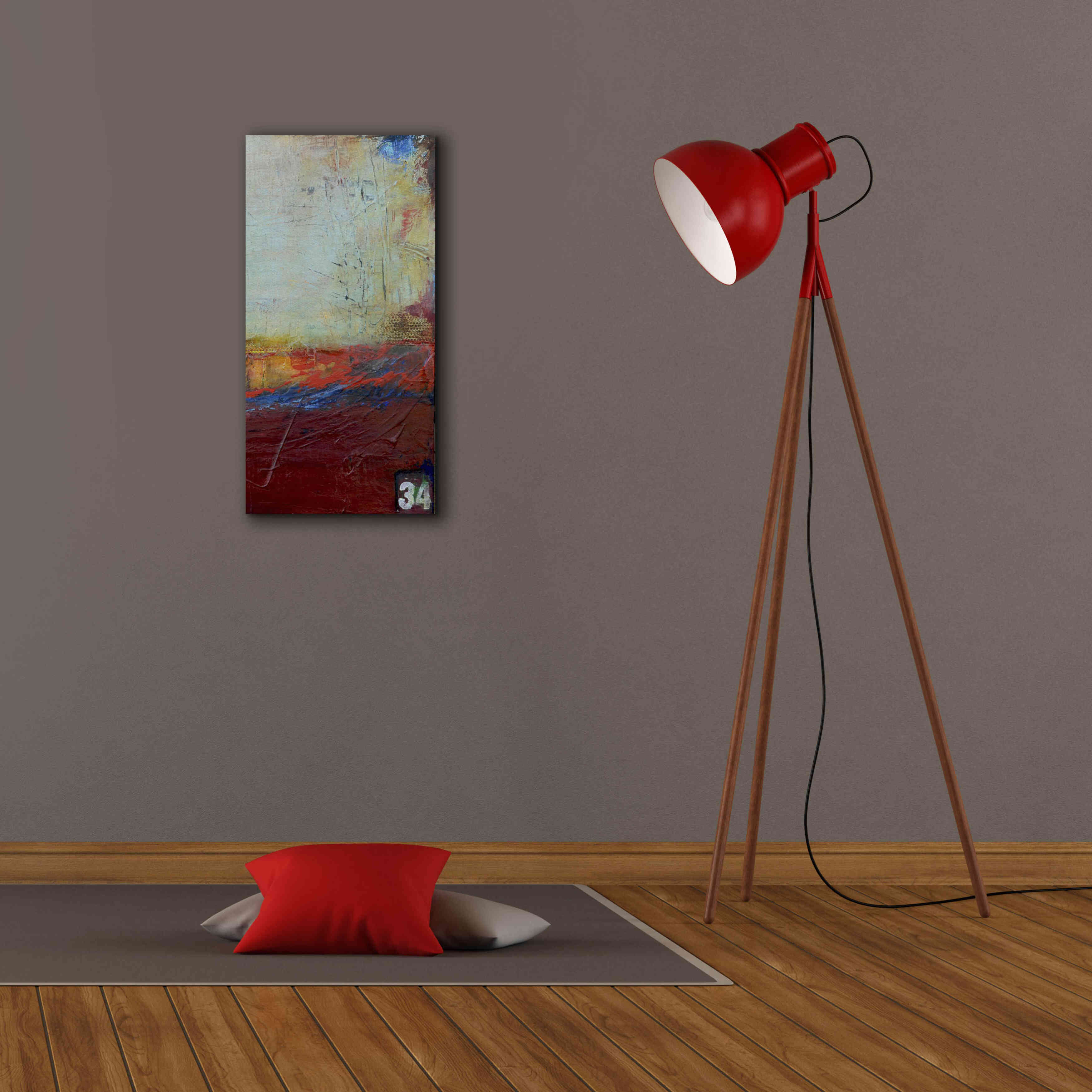 'Backstage 34 II' by Erin Ashley, Giclee Canvas Wall Art,12 x 24