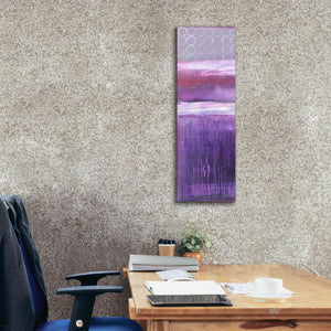 'Purple Rain I' by Erin Ashley, Giclee Canvas Wall Art,12 x 36