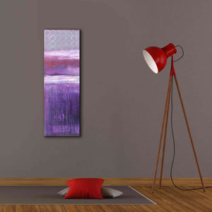 'Purple Rain I' by Erin Ashley, Giclee Canvas Wall Art,12 x 36