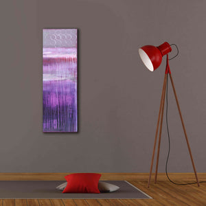 'Purple Rain II' by Erin Ashley, Giclee Canvas Wall Art,12 x 36