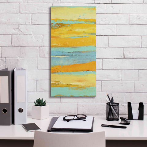 Image of 'Caribbean Sunrise II' by Erin Ashley, Giclee Canvas Wall Art,12 x 24