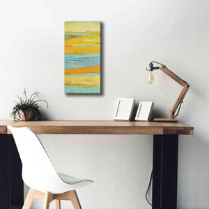 'Caribbean Sunrise II' by Erin Ashley, Giclee Canvas Wall Art,12 x 24