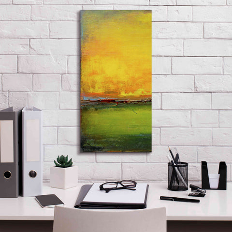 Image of 'Lime Wire I' by Erin Ashley, Giclee Canvas Wall Art,12x24