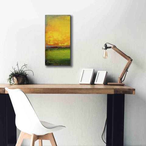 Image of 'Lime Wire I' by Erin Ashley, Giclee Canvas Wall Art,12x24