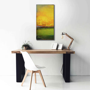 'Lime Wire I' by Erin Ashley, Giclee Canvas Wall Art,20x40