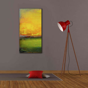 'Lime Wire I' by Erin Ashley, Giclee Canvas Wall Art,20x40
