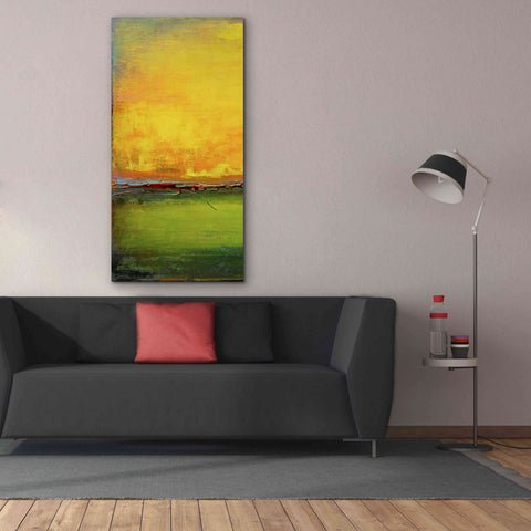 Image of 'Lime Wire I' by Erin Ashley, Giclee Canvas Wall Art,30x60