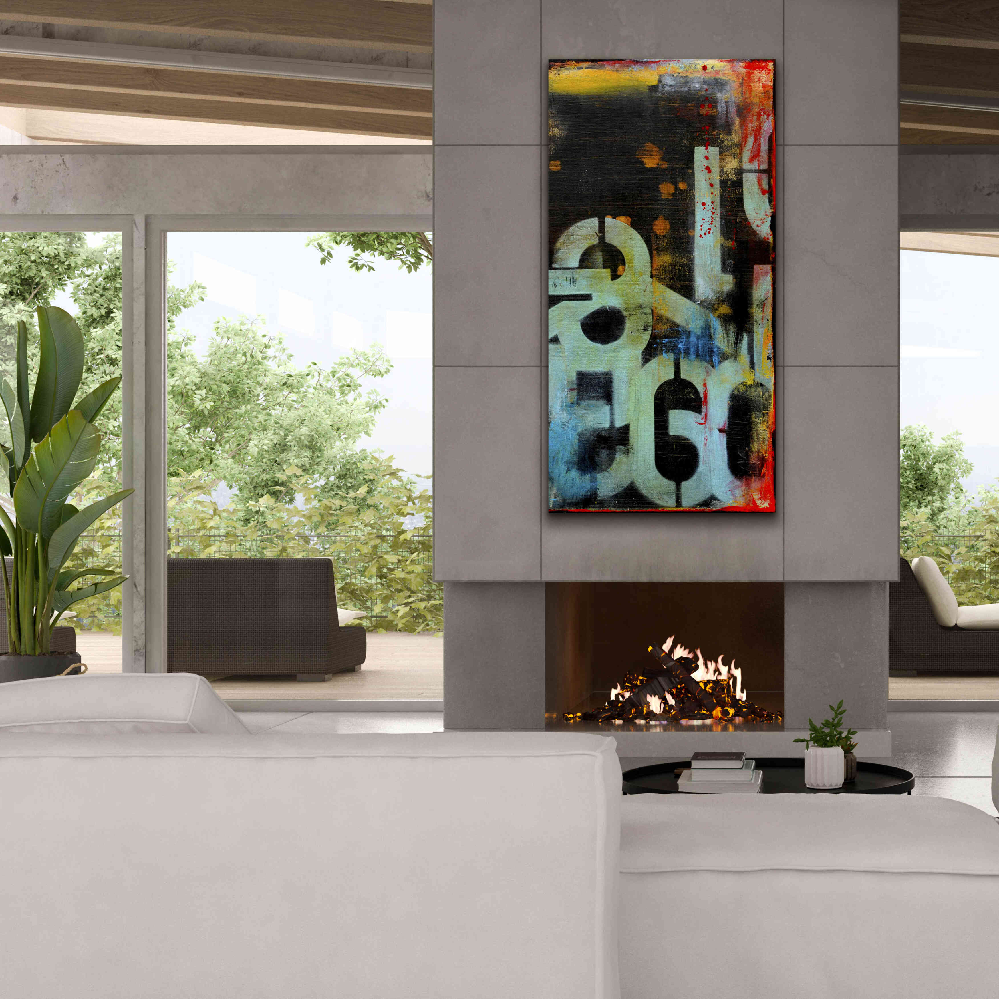 'Out Numbered II' by Erin Ashley, Giclee Canvas Wall Art,30x60