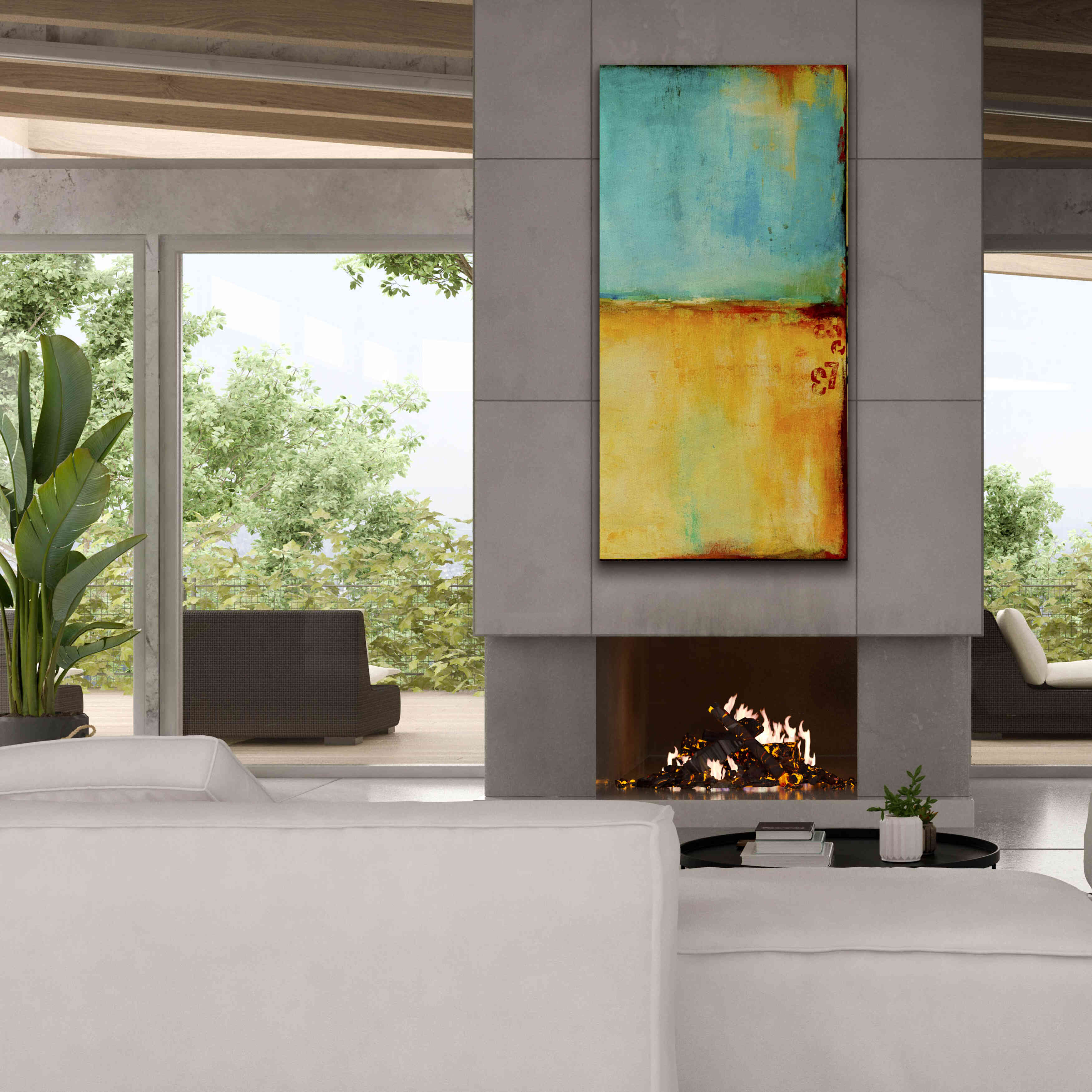 'Pier 37 II' by Erin Ashley, Giclee Canvas Wall Art,30x60