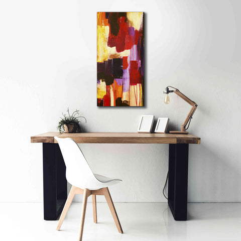 Image of 'Raspberry Beret I' by Erin Ashley, Giclee Canvas Wall Art,20x40