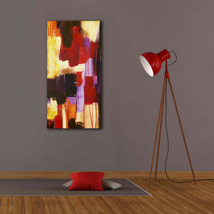 'Raspberry Beret I' by Erin Ashley, Giclee Canvas Wall Art,20x40
