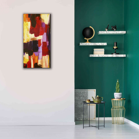 Image of 'Raspberry Beret I' by Erin Ashley, Giclee Canvas Wall Art,20x40