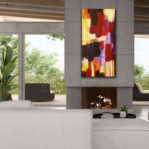 Image of 'Raspberry Beret I' by Erin Ashley, Giclee Canvas Wall Art,30x60