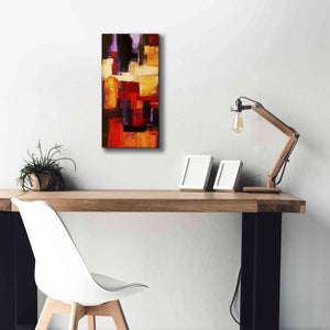 'Raspberry Beret II' by Erin Ashley, Giclee Canvas Wall Art,12x24