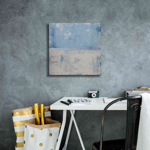 'Silver Aura' by Erin Ashley, Giclee Canvas Wall Art,18x18
