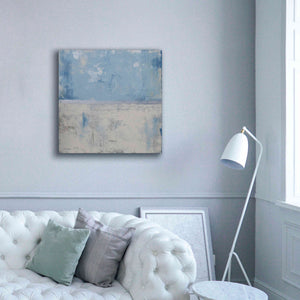 'Silver Aura' by Erin Ashley, Giclee Canvas Wall Art,37x37