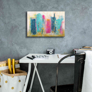 'City Dreams' by Erin Ashley, Giclee Canvas Wall Art,18x12