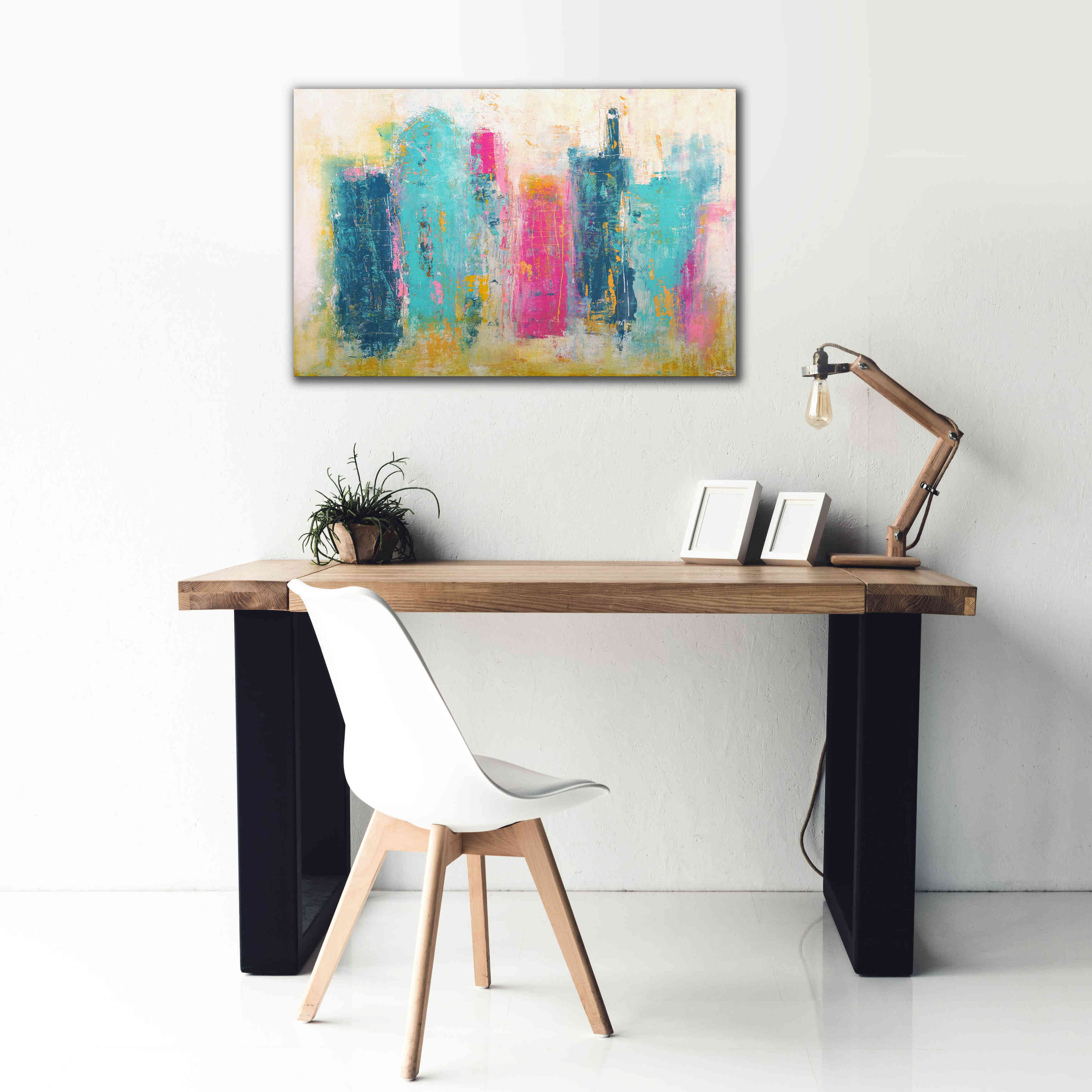 'City Dreams' by Erin Ashley, Giclee Canvas Wall Art,40x26