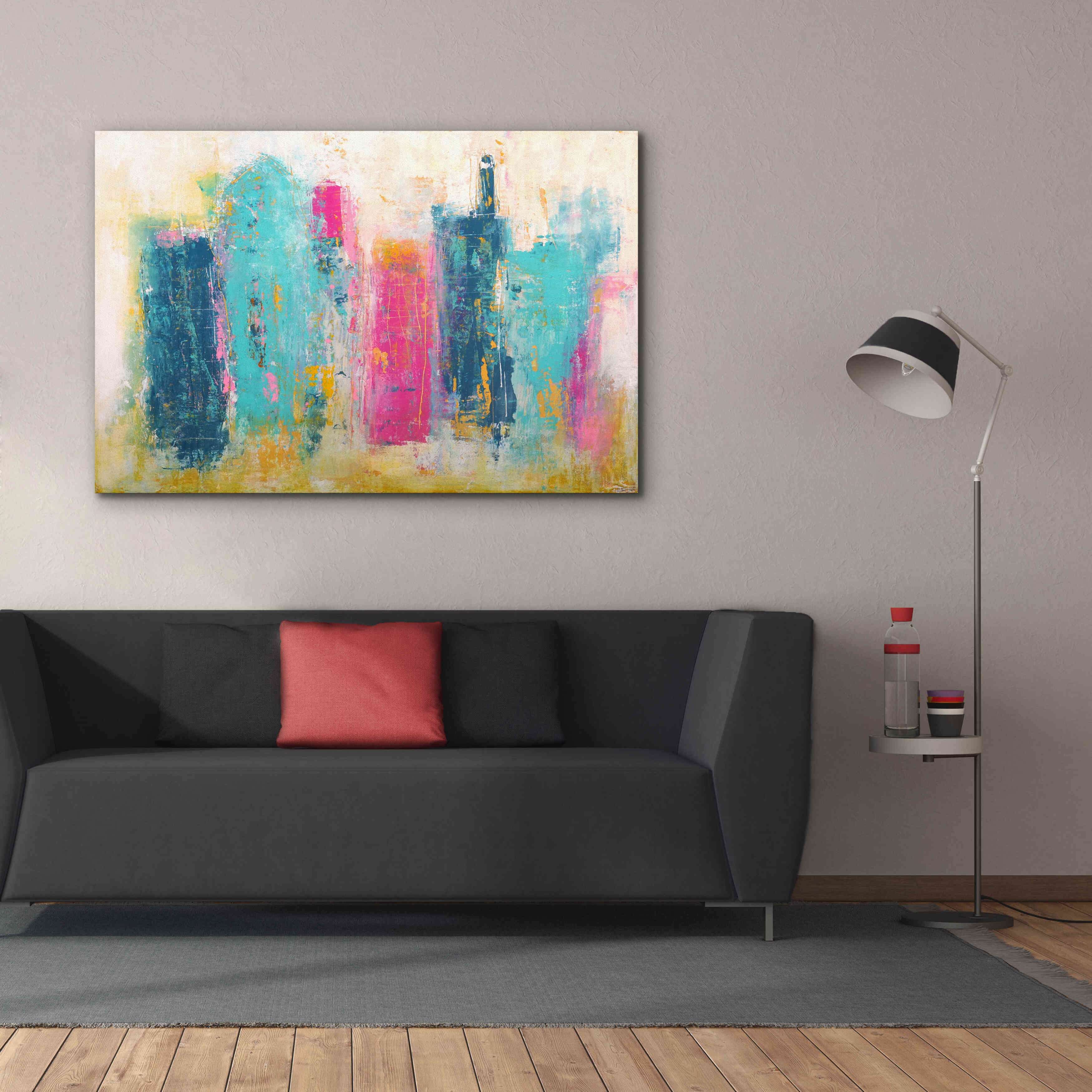 'City Dreams' by Erin Ashley, Giclee Canvas Wall Art,60x40