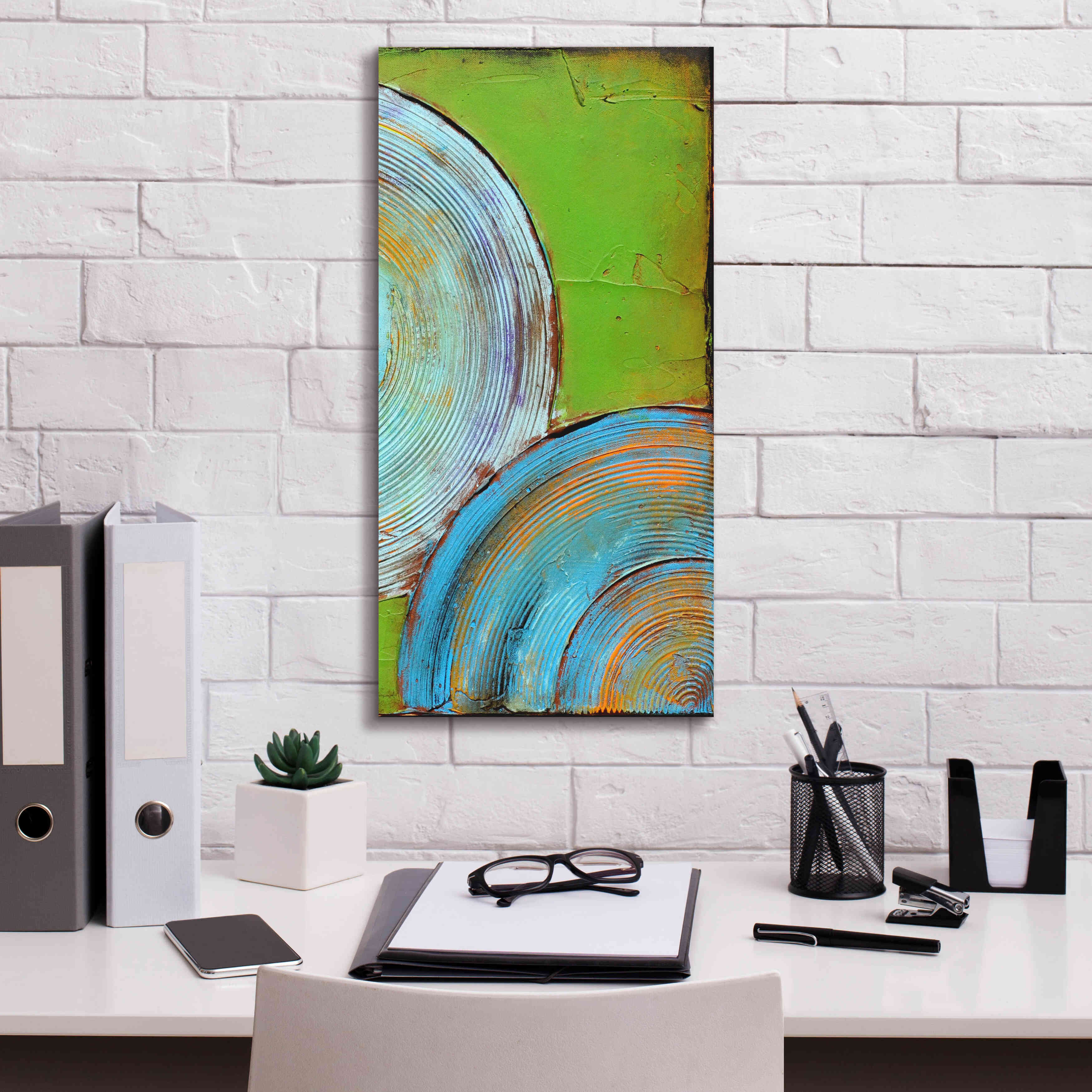 'Spring Congo II' by Erin Ashley, Giclee Canvas Wall Art,12x24