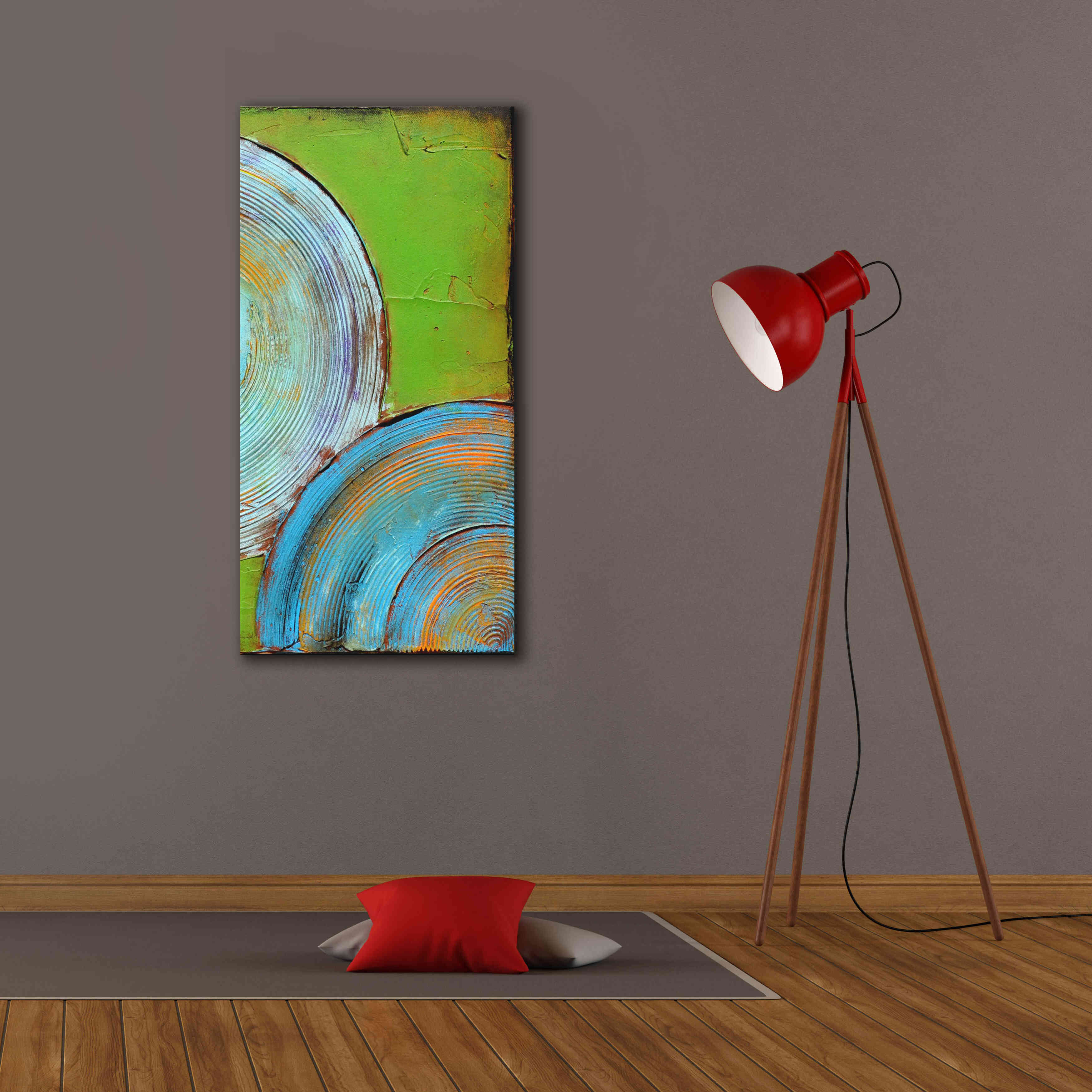 'Spring Congo II' by Erin Ashley, Giclee Canvas Wall Art,20x40