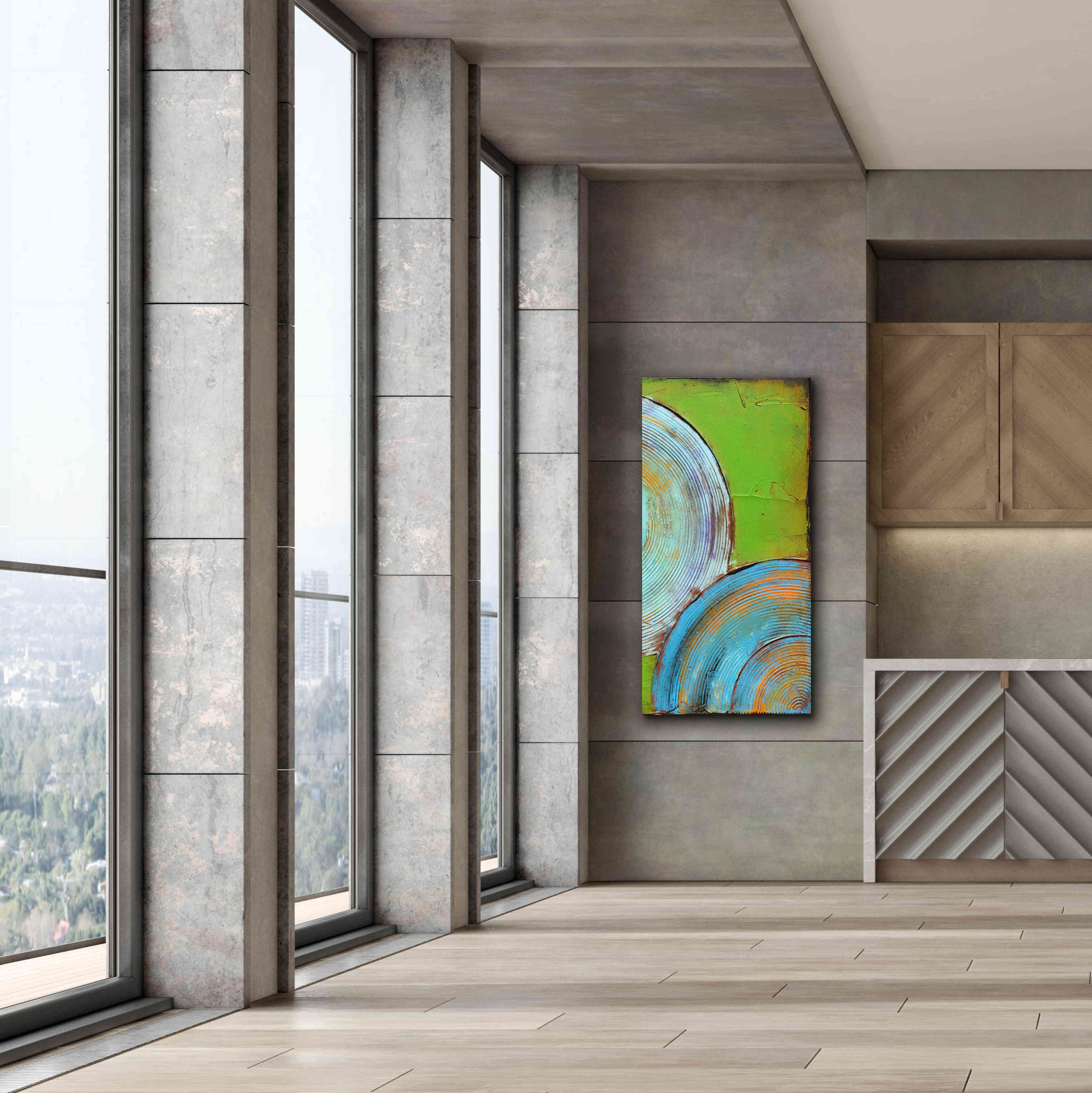 'Spring Congo II' by Erin Ashley, Giclee Canvas Wall Art,30x60