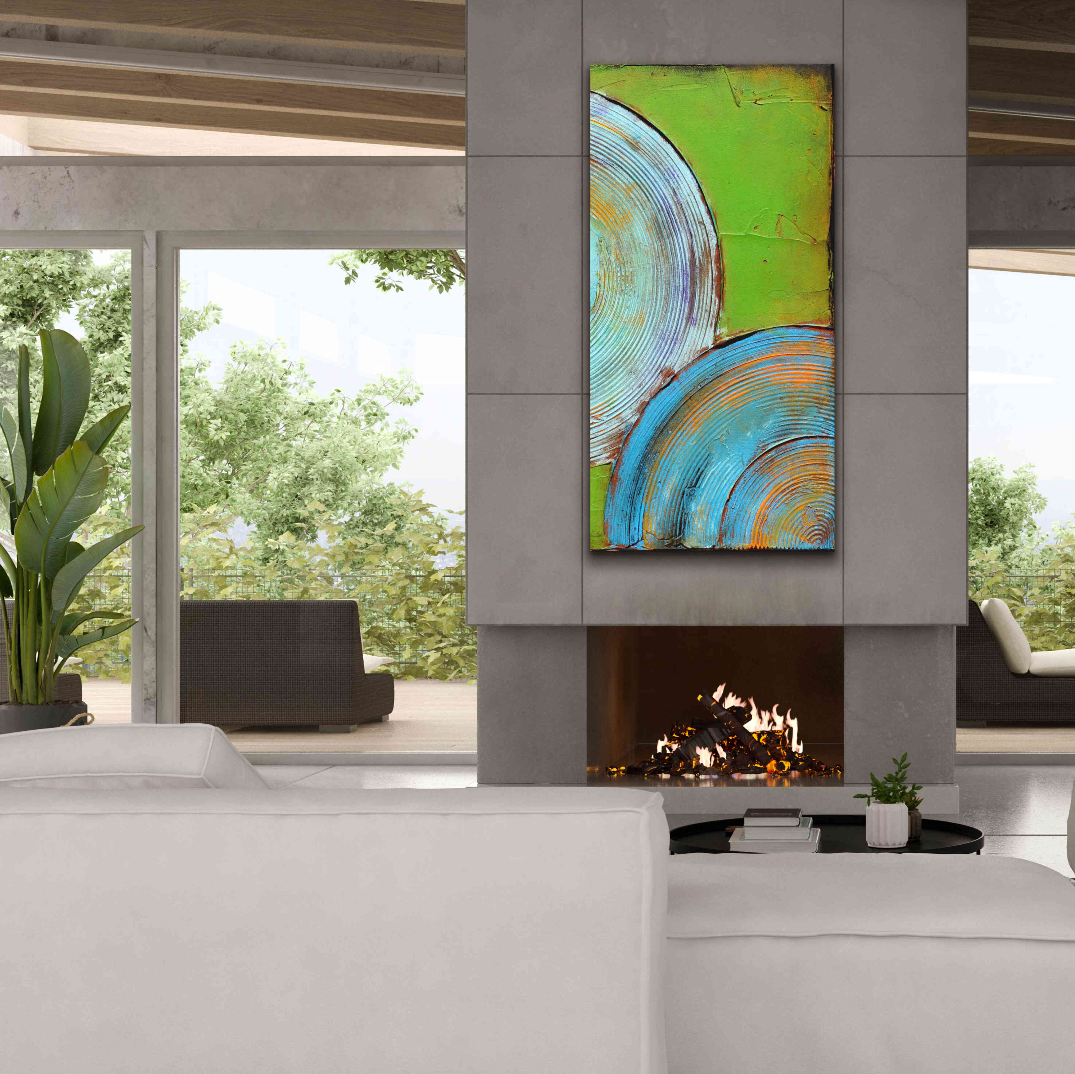 'Spring Congo II' by Erin Ashley, Giclee Canvas Wall Art,30x60