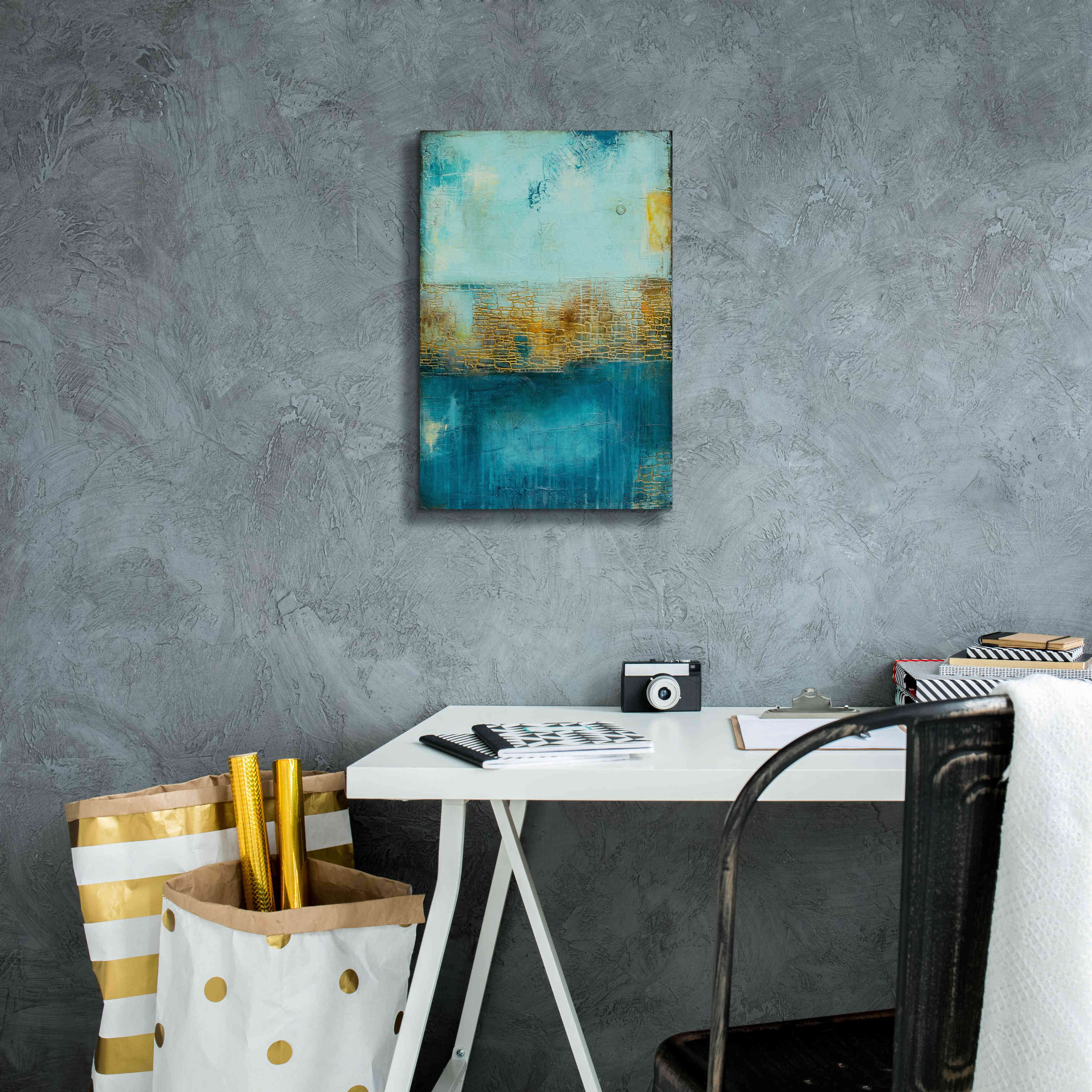 'Castle Court' by Erin Ashley, Giclee Canvas Wall Art,12x18