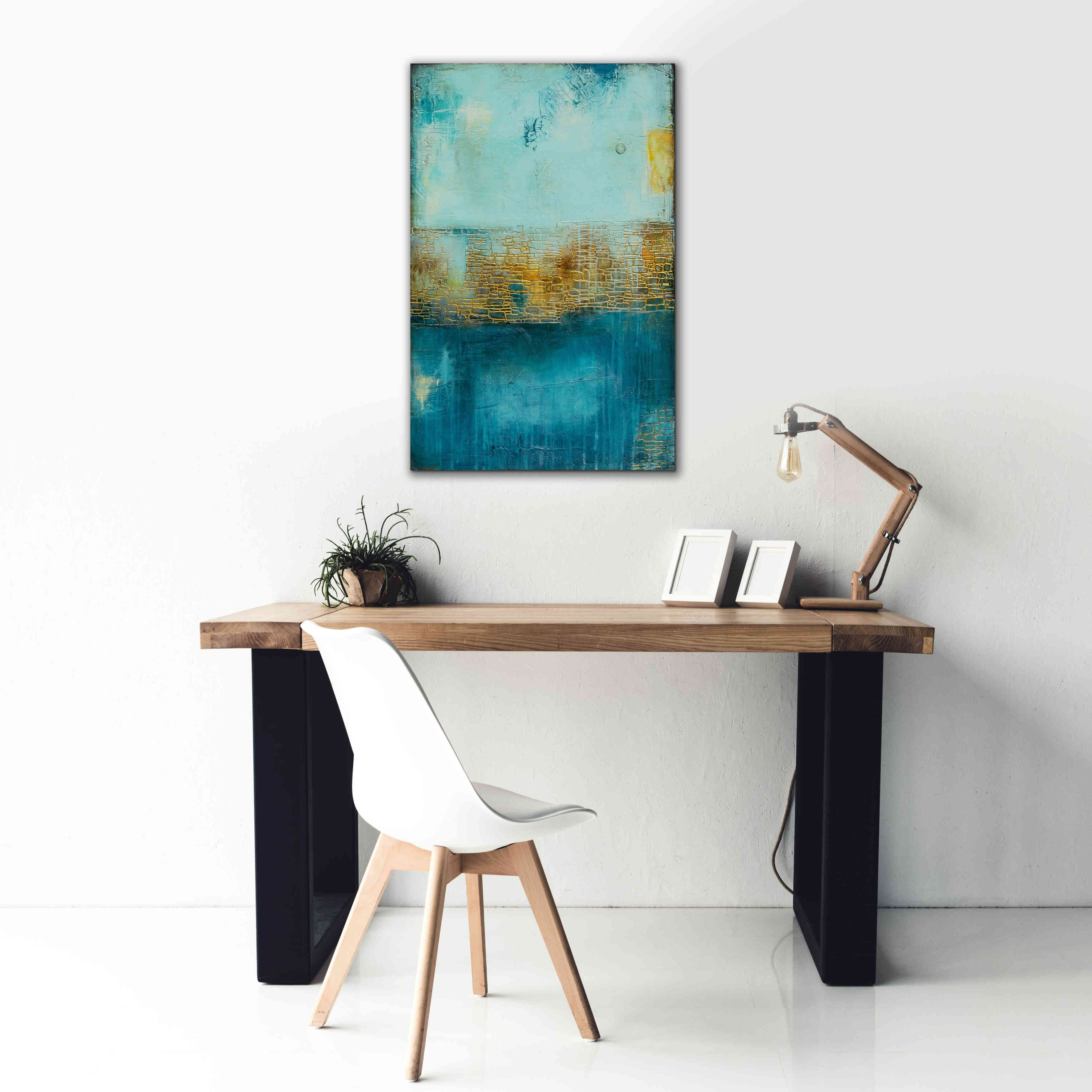 'Castle Court' by Erin Ashley, Giclee Canvas Wall Art,26x40