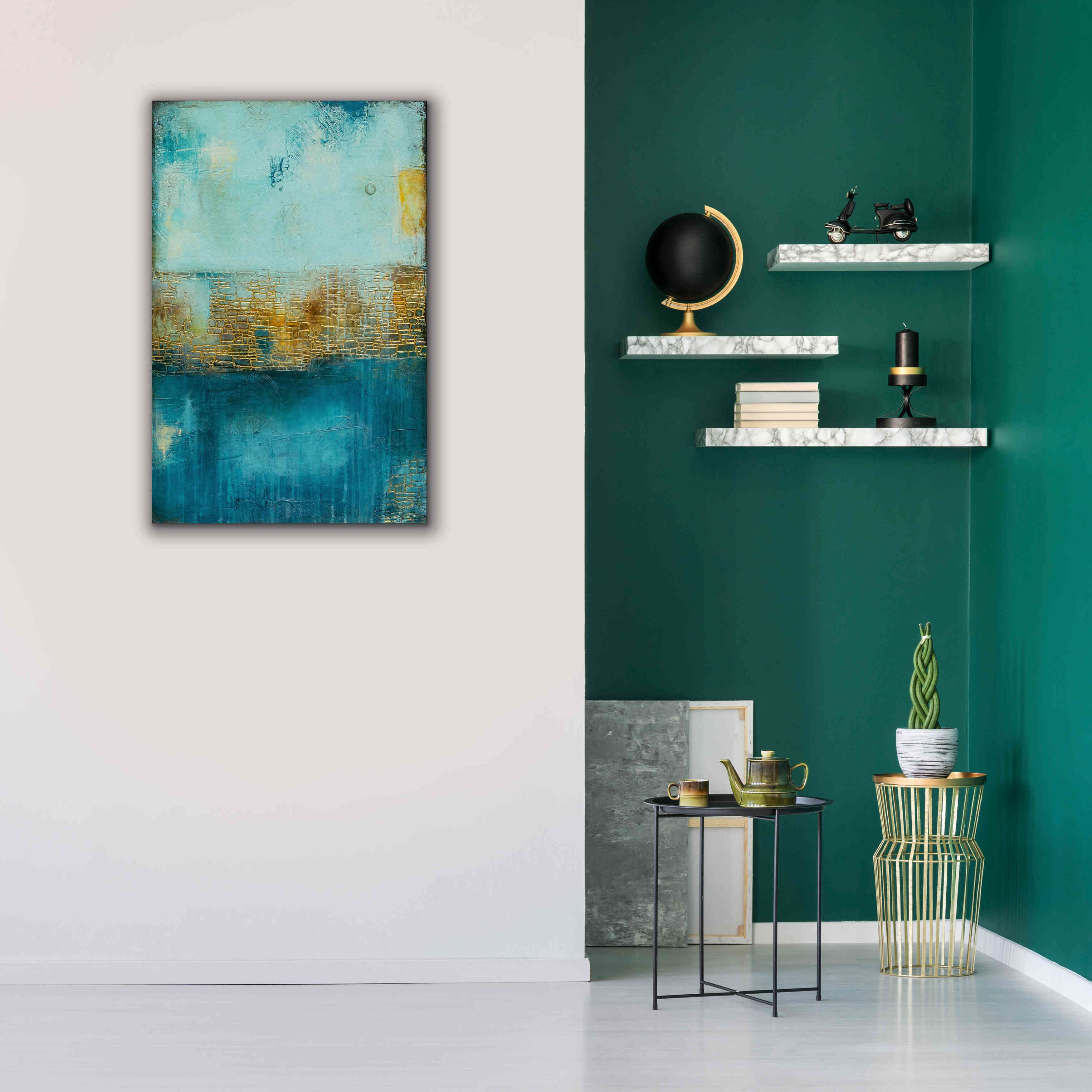'Castle Court' by Erin Ashley, Giclee Canvas Wall Art,26x40