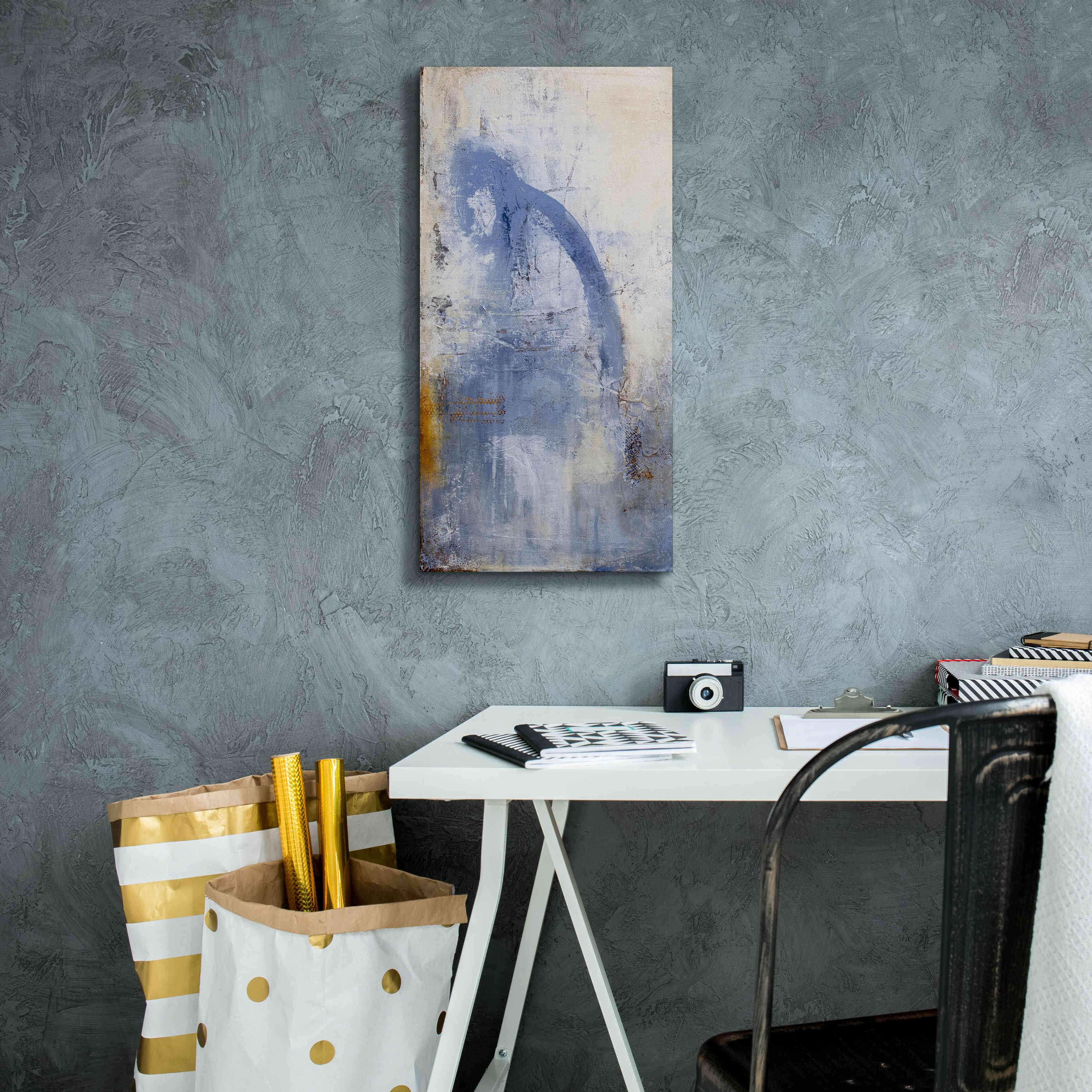 'Journey to Paris I' by Erin Ashley, Giclee Canvas Wall Art,12x24