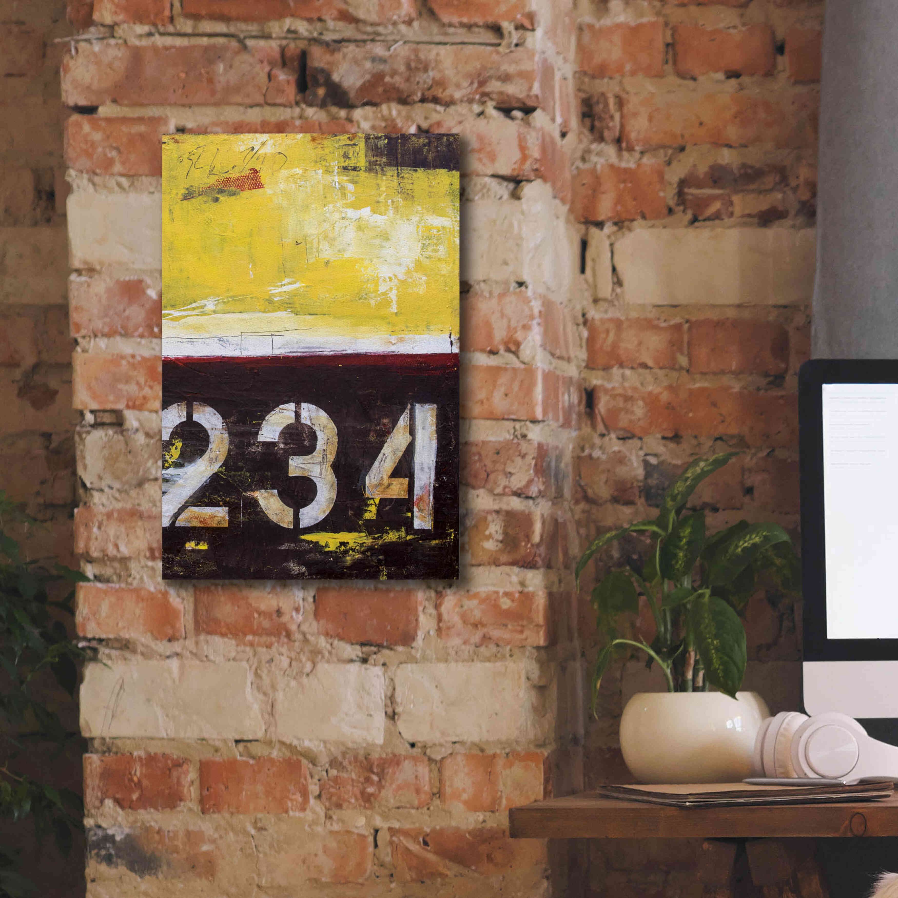 'Junction 234 II' by Erin Ashley, Giclee Canvas Wall Art,12x18