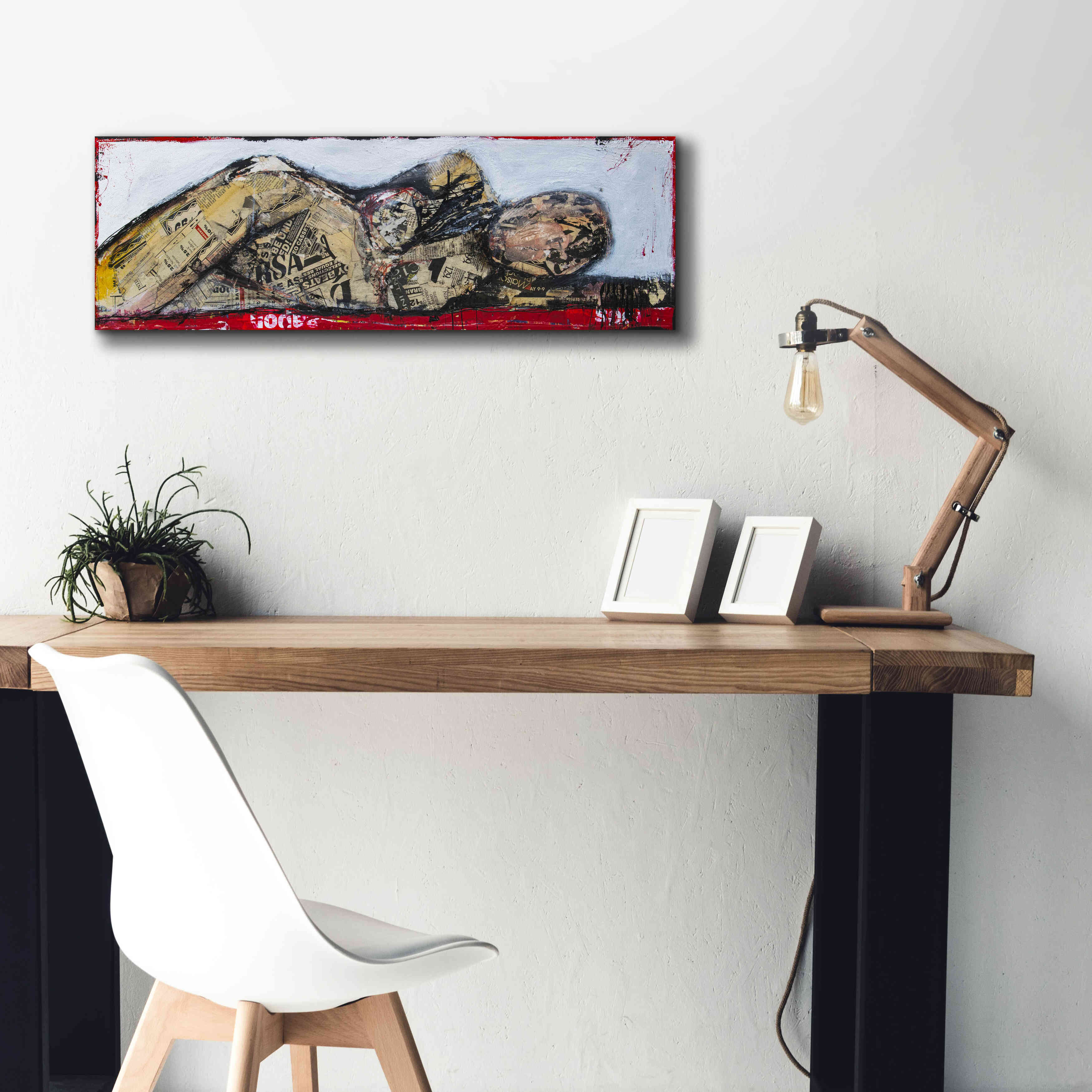 'One More Night' by Erin Ashley, Giclee Canvas Wall Art,36 x 12