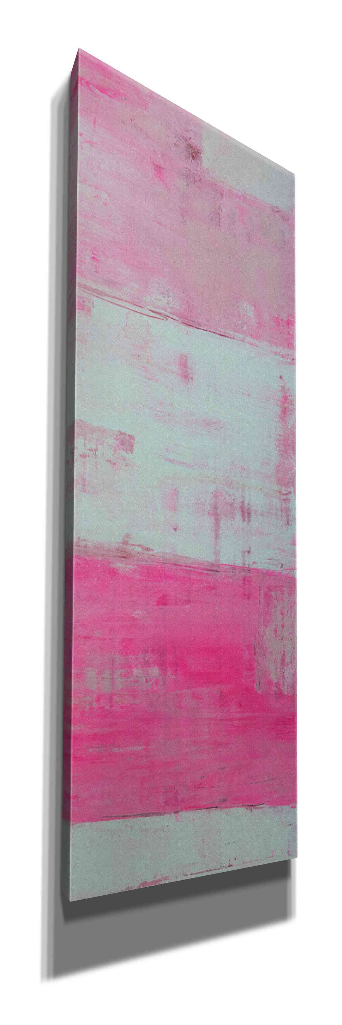 'Panels in Pink II' by Erin Ashley, Giclee Canvas Wall Art