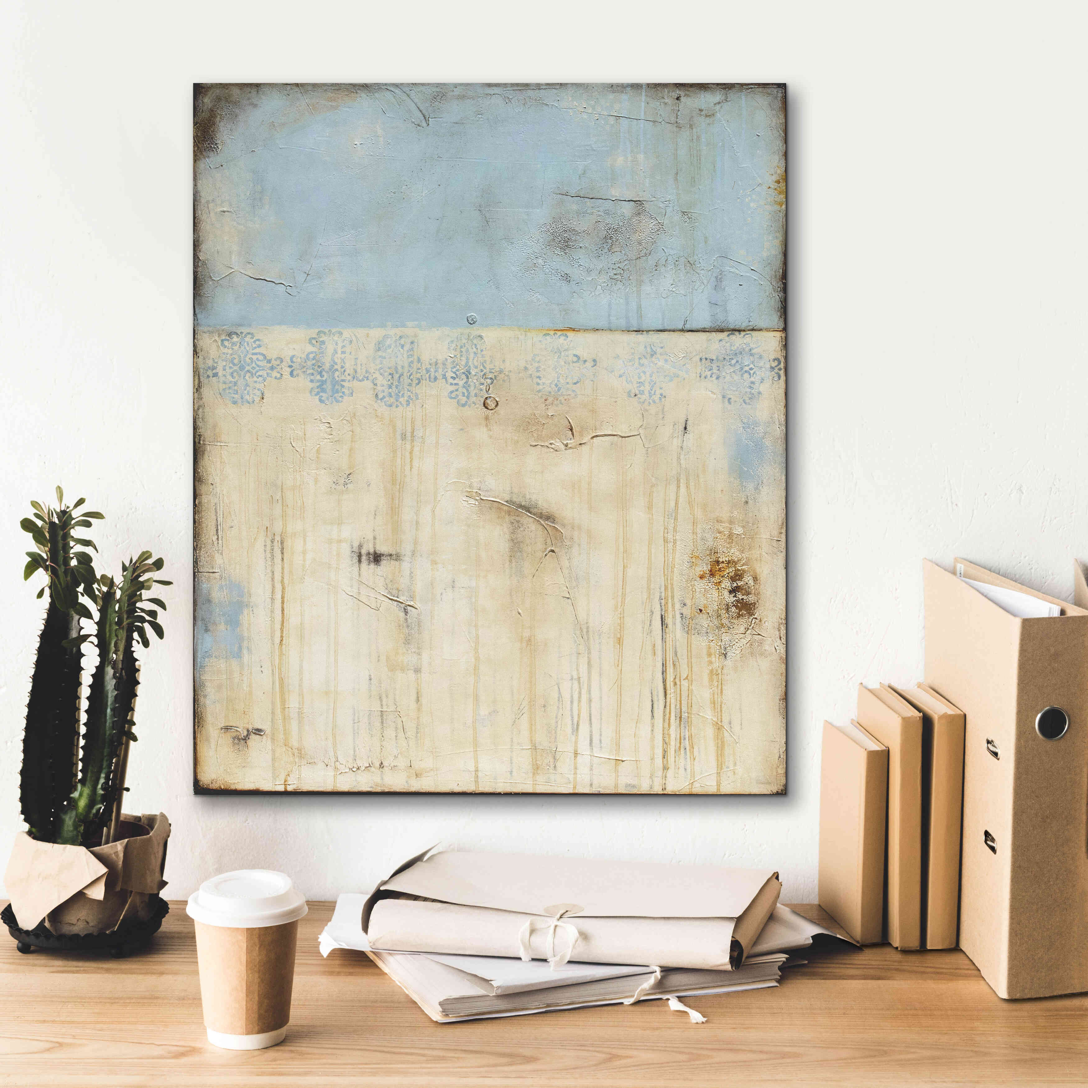 'Shabby Cottage' by Erin Ashley, Giclee Canvas Wall Art,20 x 24