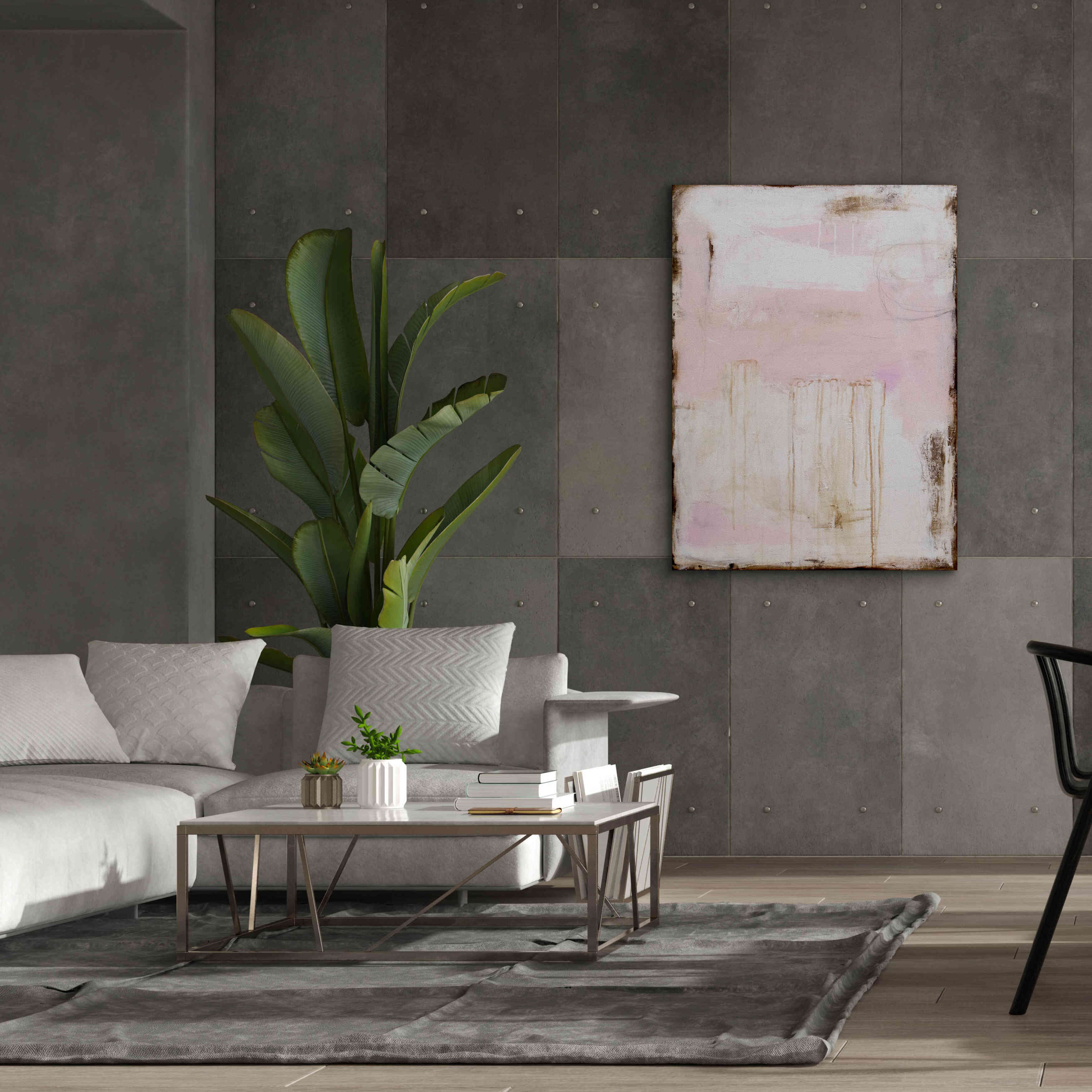 'Soft Sounds' by Erin Ashley, Giclee Canvas Wall Art,40 x 54