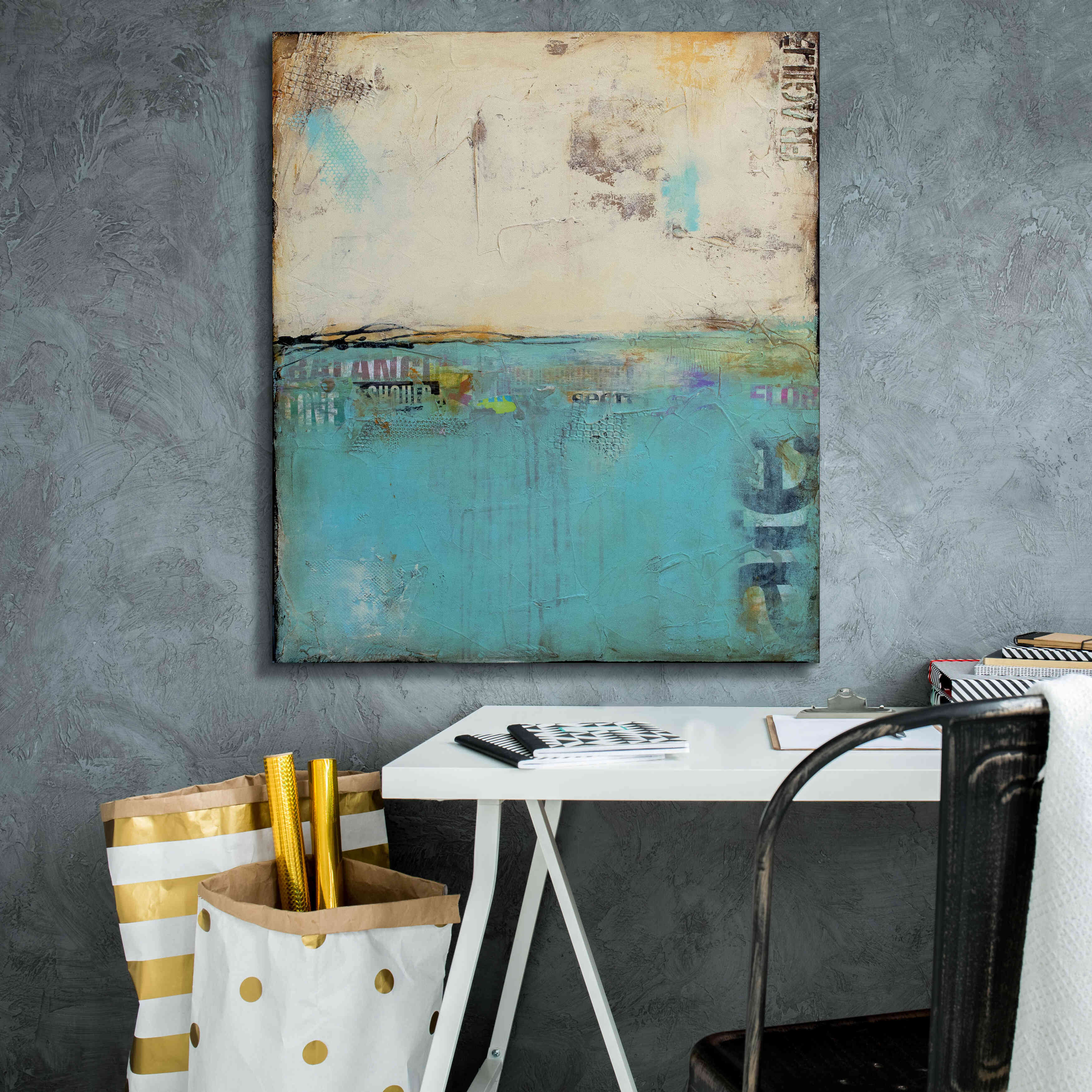 'Urban Edge' by Erin Ashley, Giclee Canvas Wall Art,26 x 30