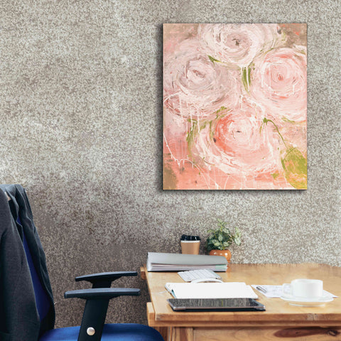 Image of 'Vintage Rose' by Erin Ashley, Giclee Canvas Wall Art,26 x 30