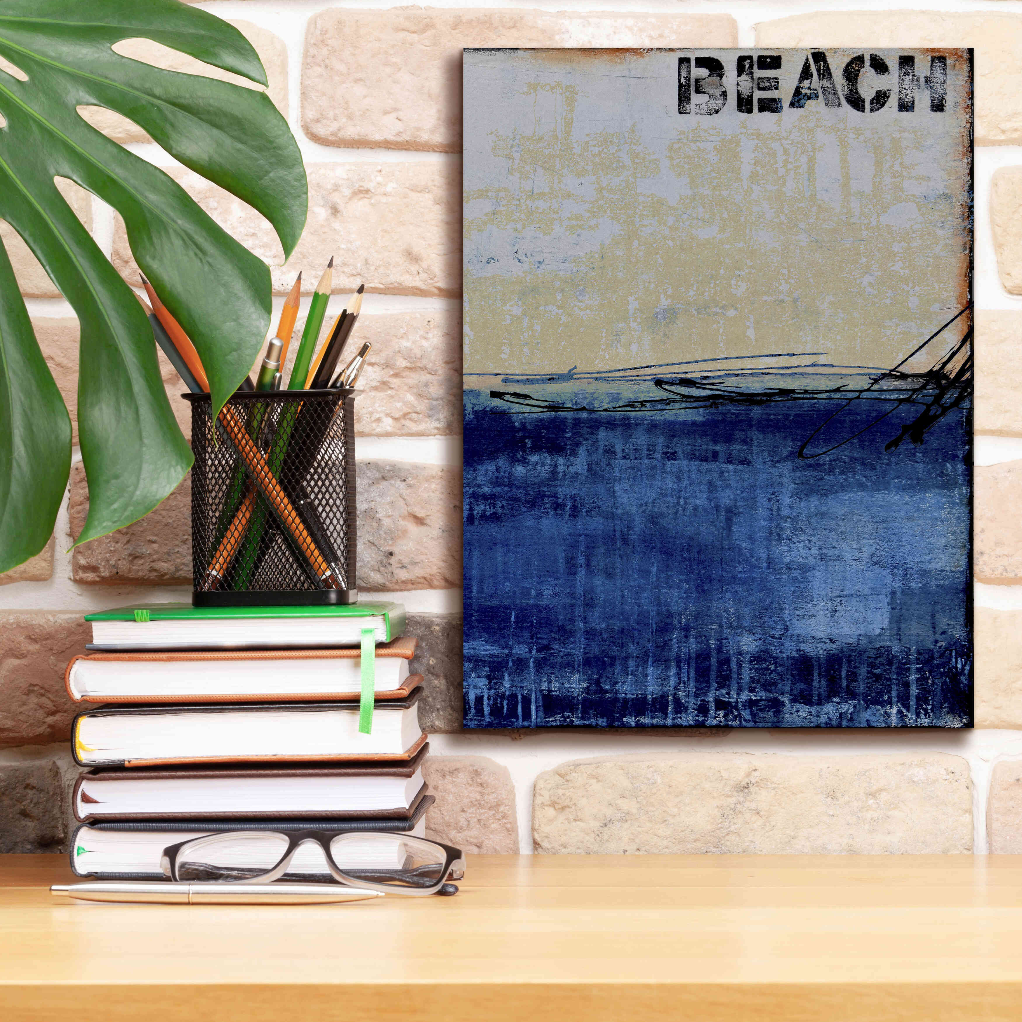 'Beach 45 II' by Erin Ashley, Giclee Canvas Wall Art,12 x 16