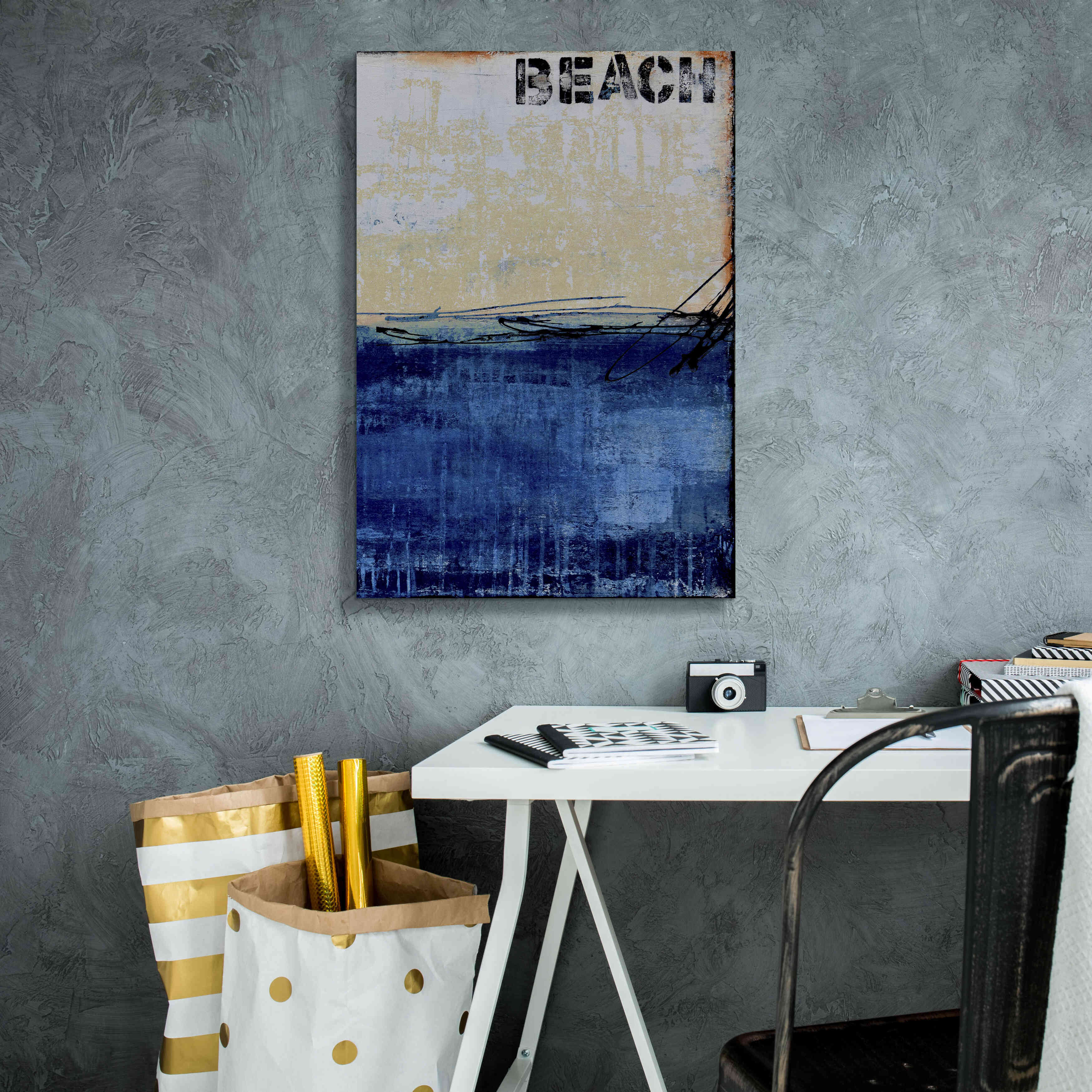 'Beach 45 II' by Erin Ashley, Giclee Canvas Wall Art,18 x 26