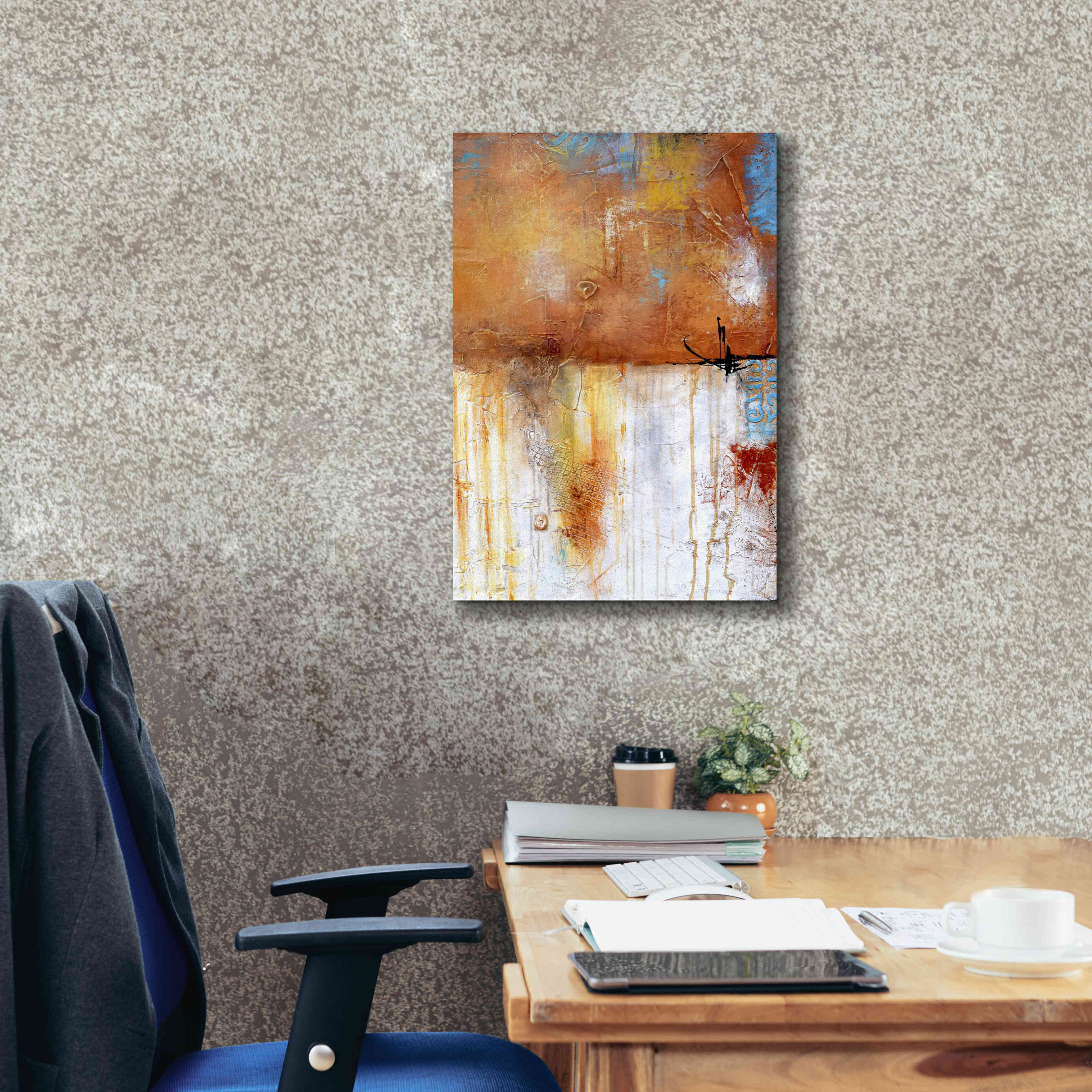 'November Rain II' by Erin Ashley, Giclee Canvas Wall Art,18 x 26