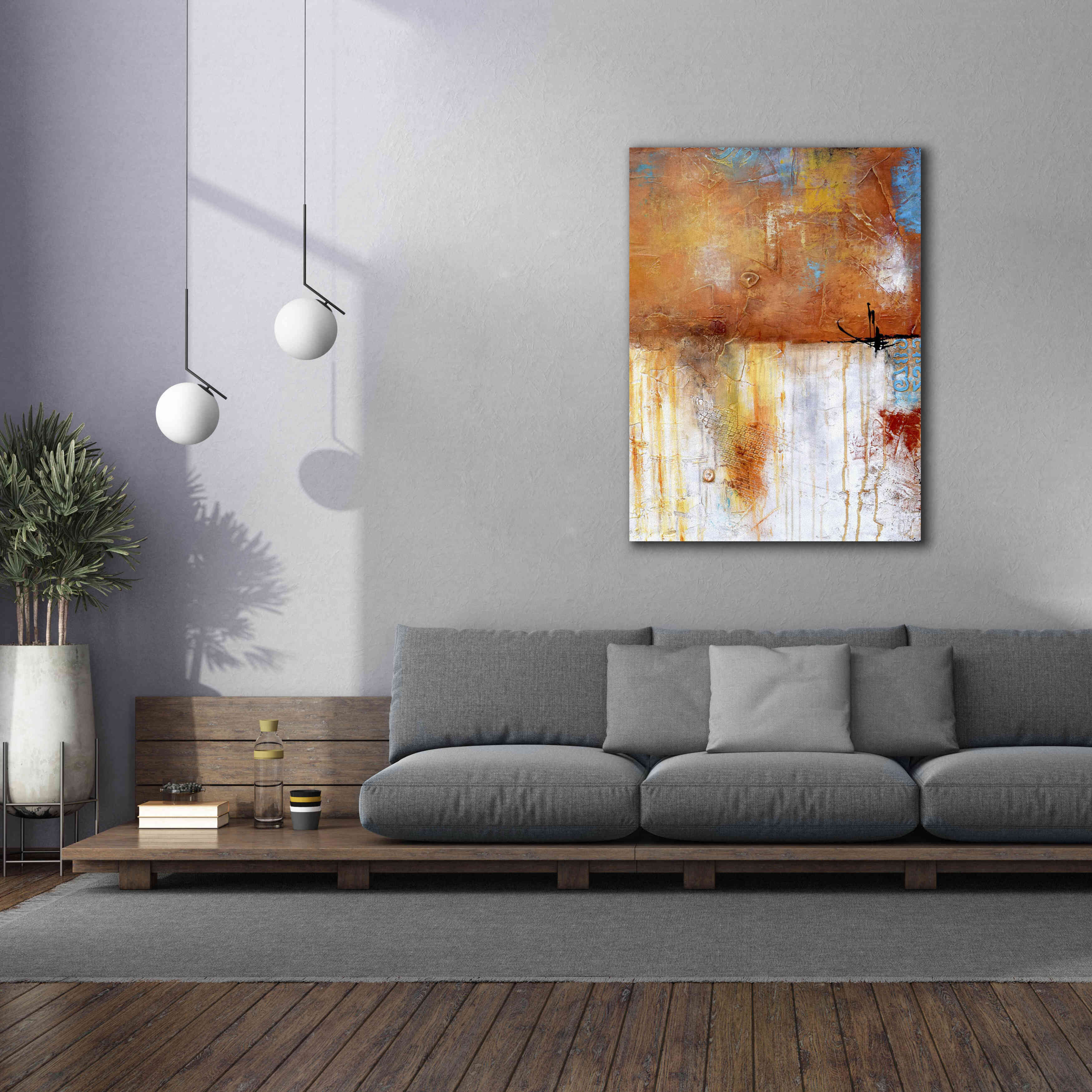 'November Rain II' by Erin Ashley, Giclee Canvas Wall Art,40 x 54